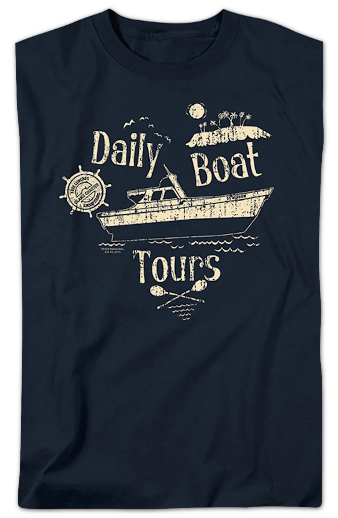Daily Boat Tours Gilligan's Island T-Shirt - Image 2