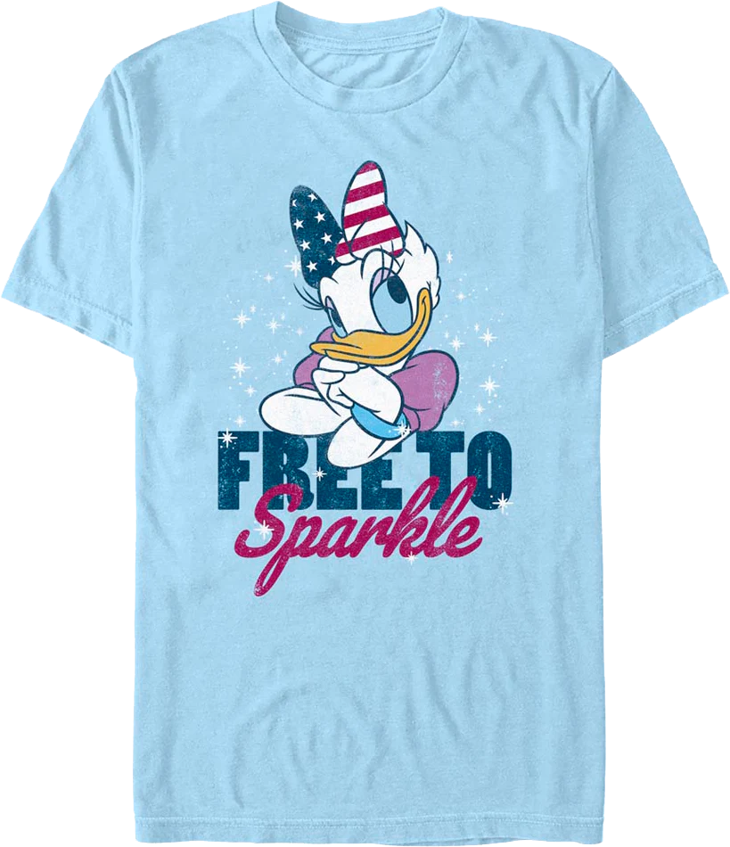 Daisy Duck Free To Sparkle Disney T-Shirt