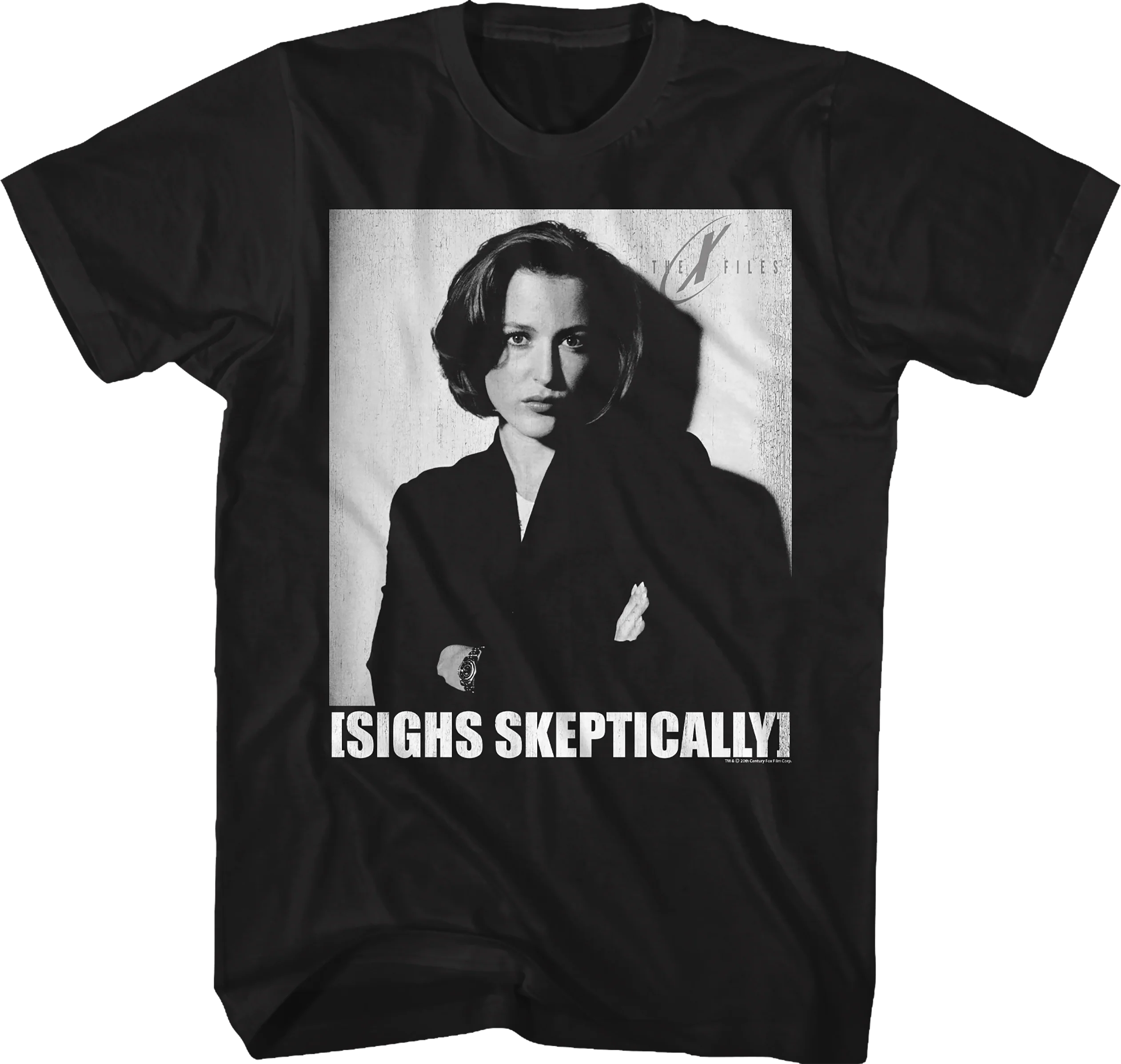 Dana Scully Sighs Skeptically X-Files T-Shirt