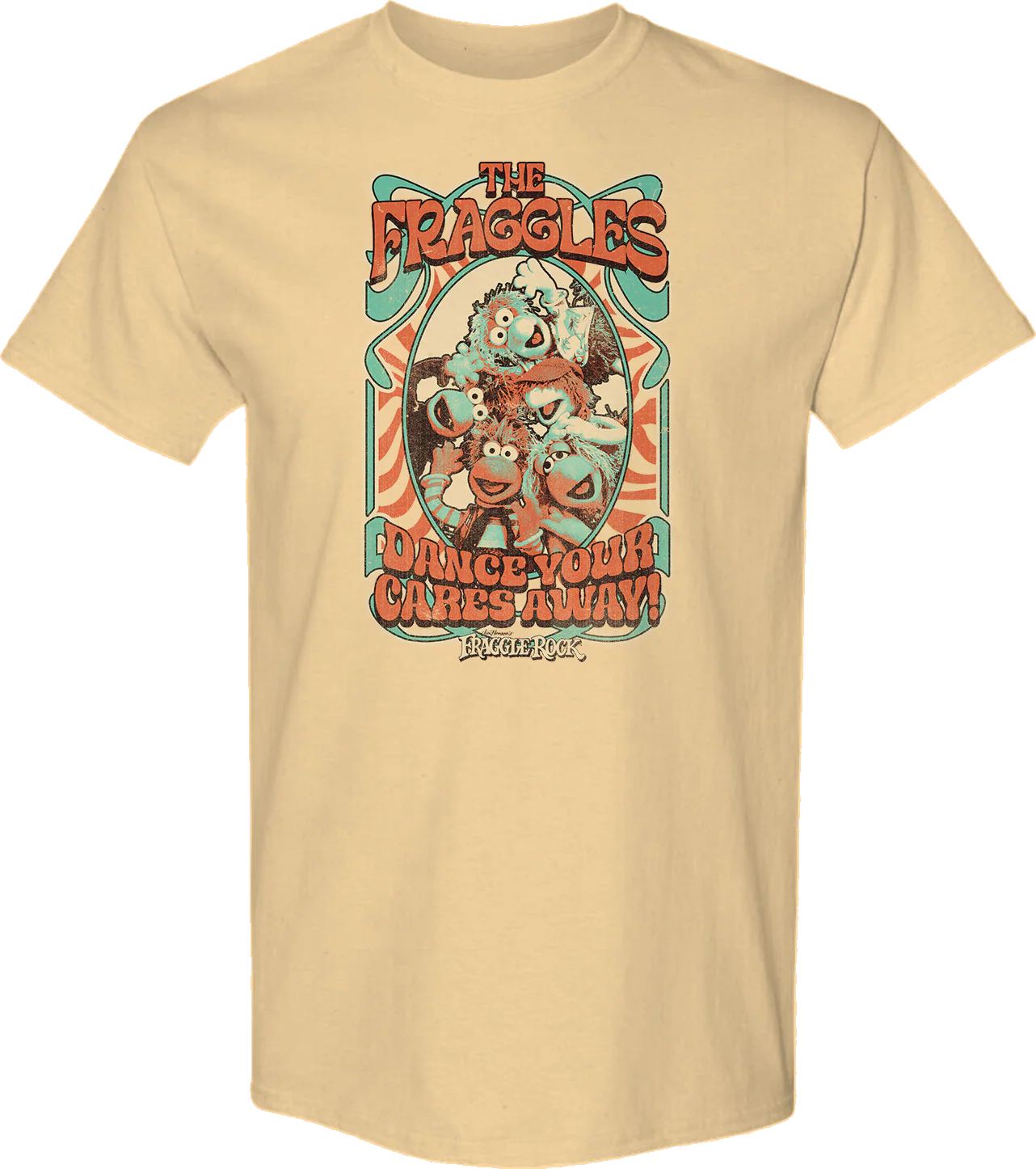 Dance Your Cares Away Poster Fraggle Rock T-Shirt