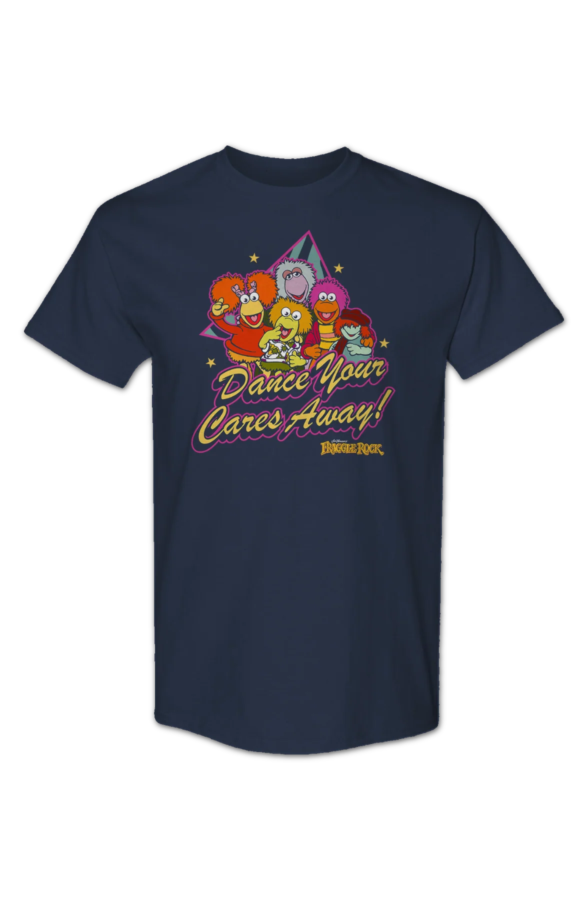 Dance Your Cares Away Triangle Fraggle Rock T-Shirt - Image 2