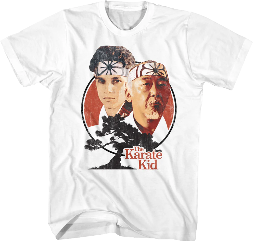Daniel and Mr. Miyagi Karate Kid T-Shirt