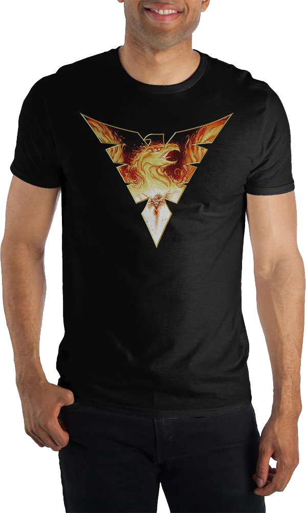 Dark Phoenix Logo Marvel Comics T-Shirt