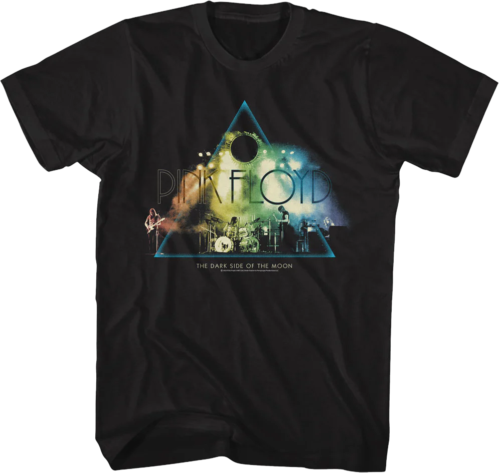 Dark Side of the Moon Concert Prism Pink Floyd T-Shirt