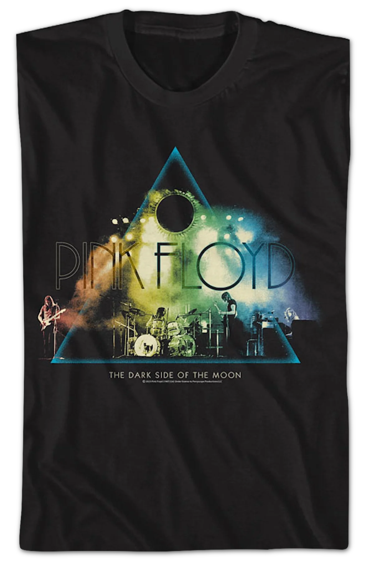 Dark Side of the Moon Concert Prism Pink Floyd T-Shirt - Image 2