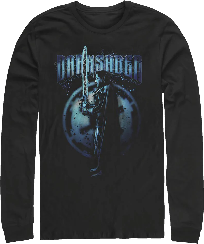 Darksaber The Mandalorian Star Wars Long Sleeve Shirt