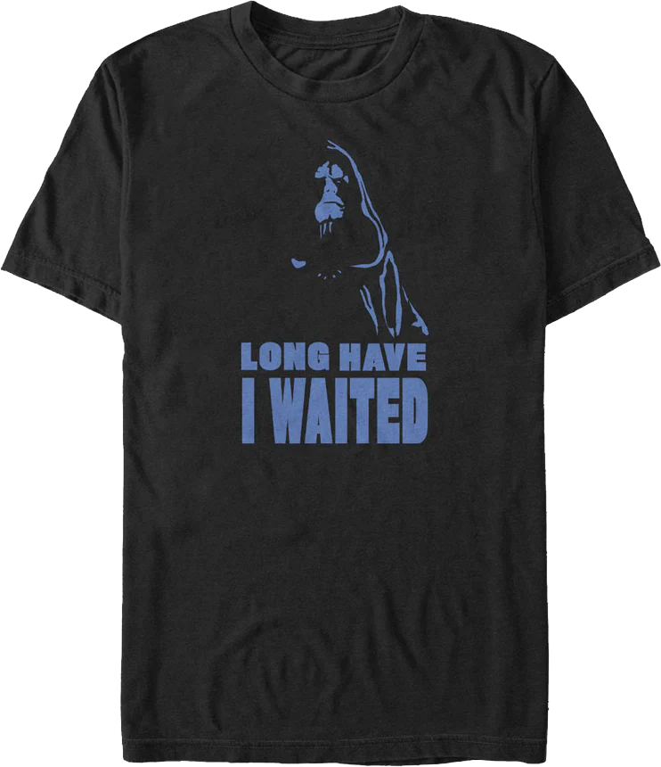 Darth Sidious Long Have I Waited Rise Of Skywalker Star Wars T-Shirt