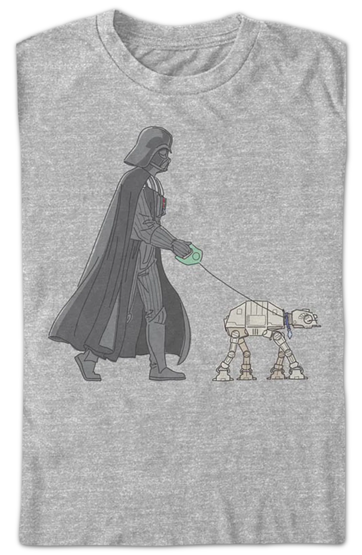 Darth Vader AT-AT Walker Star Wars T-Shirt - Image 2