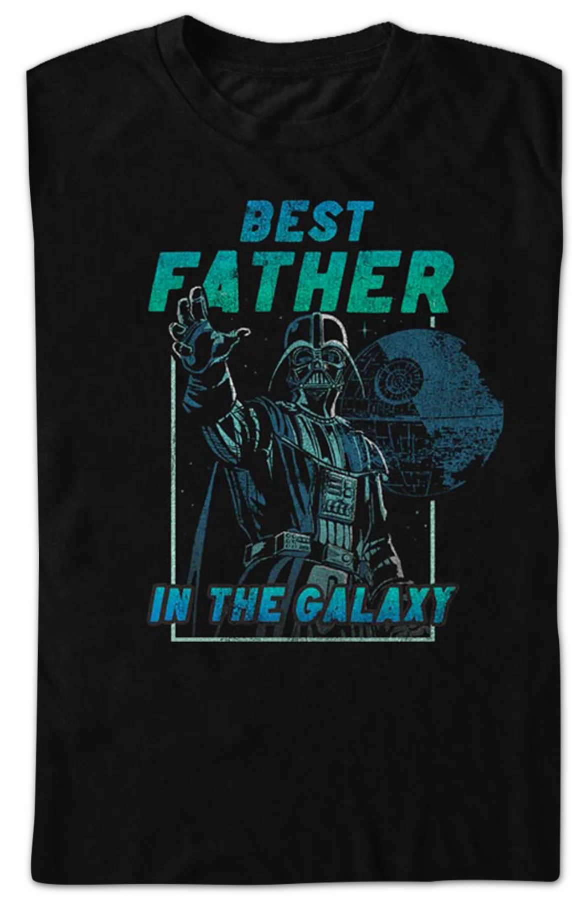 Darth Vader Best Father In The Galaxy Star Wars T-Shirt - Image 2