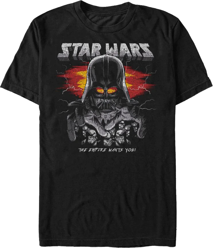 Darth Vader The Empire Wants You Star Wars T-Shirt