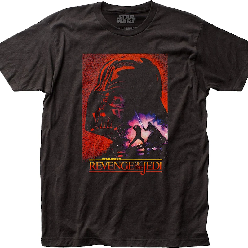 Darth Vader vs Luke Skywalker Return of the Jedi Star Wars T-Shirt