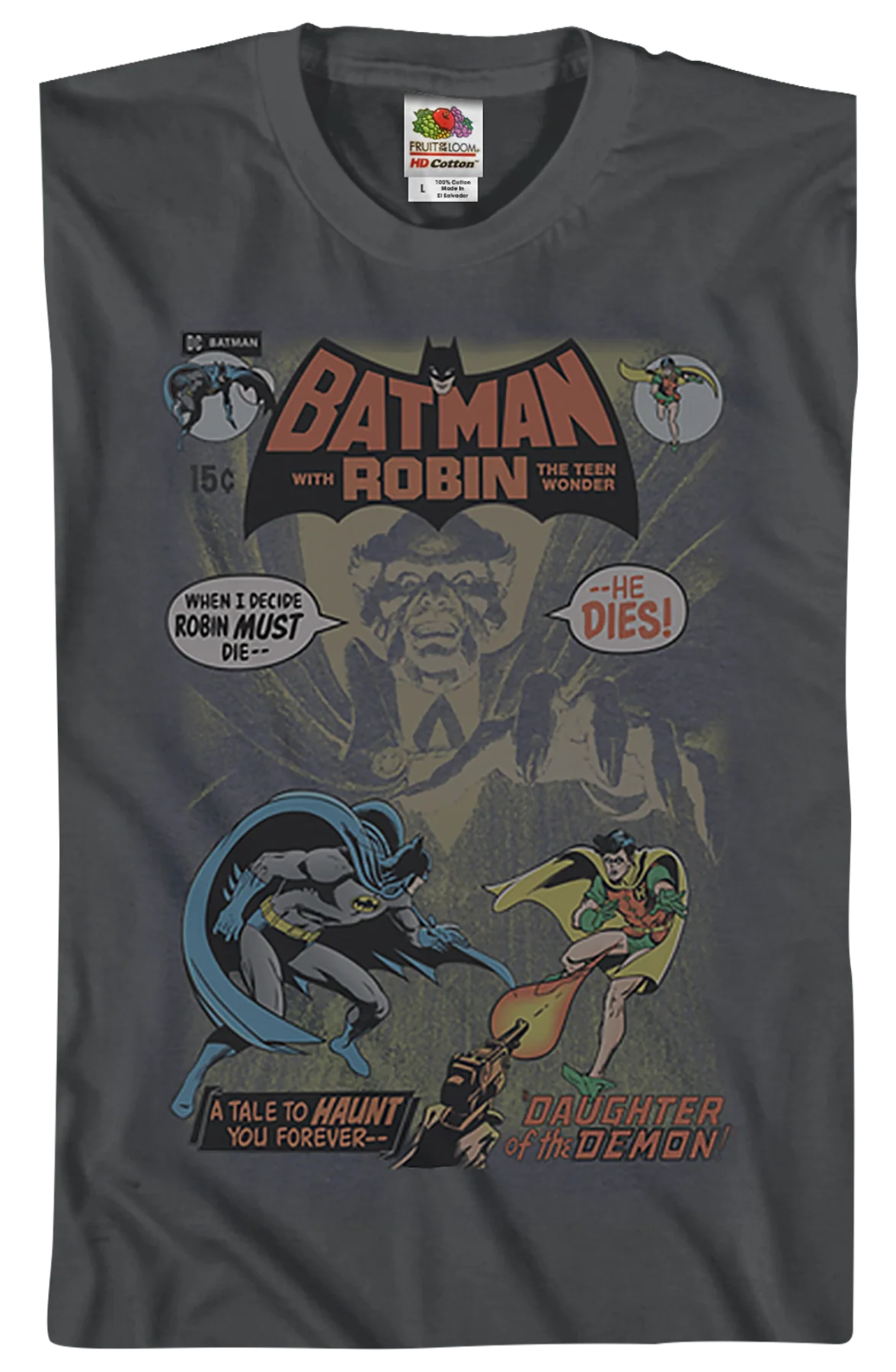 Daughter of the Demon Batman T-Shirt - Image 2