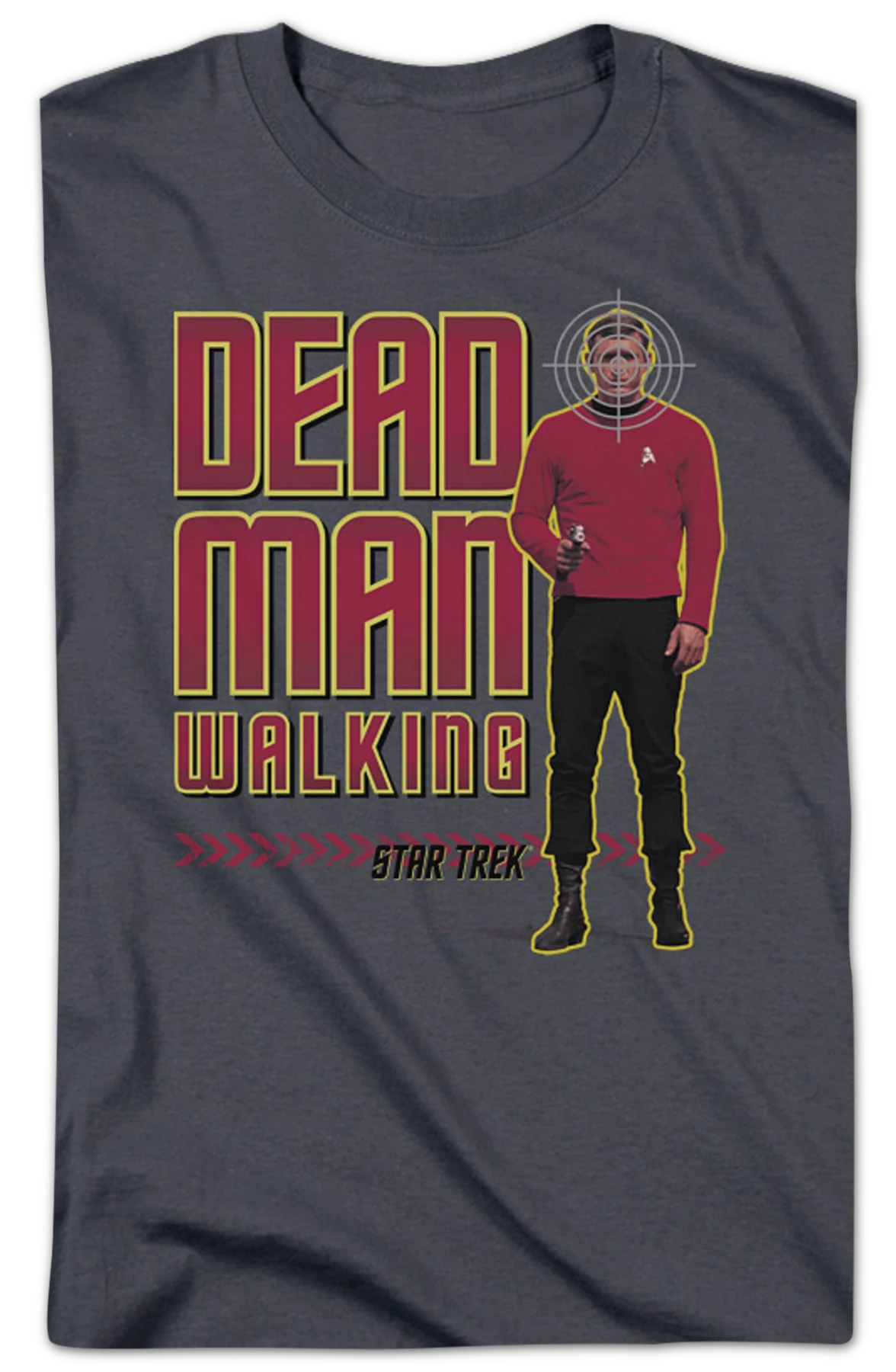 Dead Man Walking Star Trek T-Shirt - Image 2