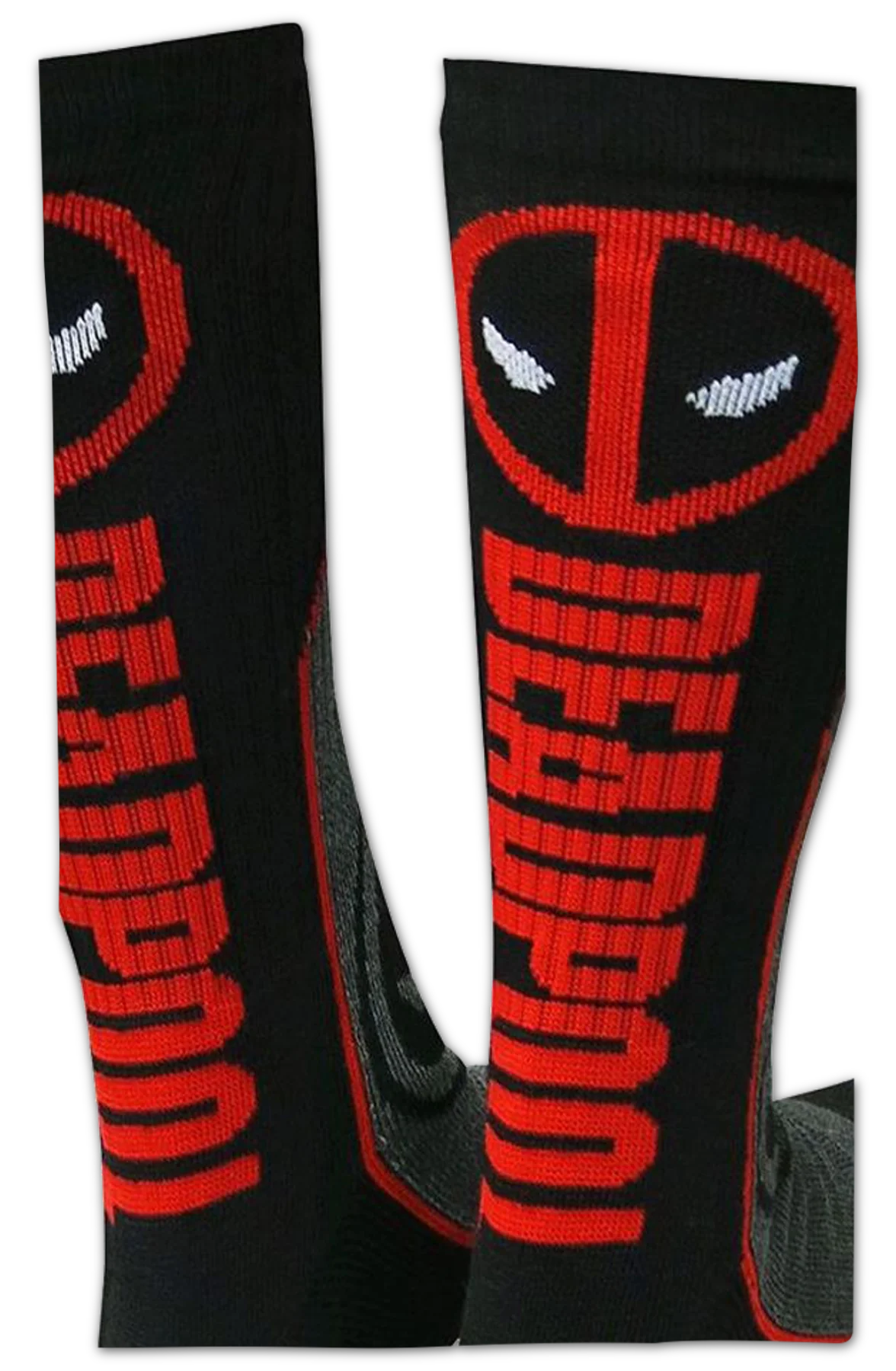 Deadpool Logo Marvel Comics Socks - Image 2