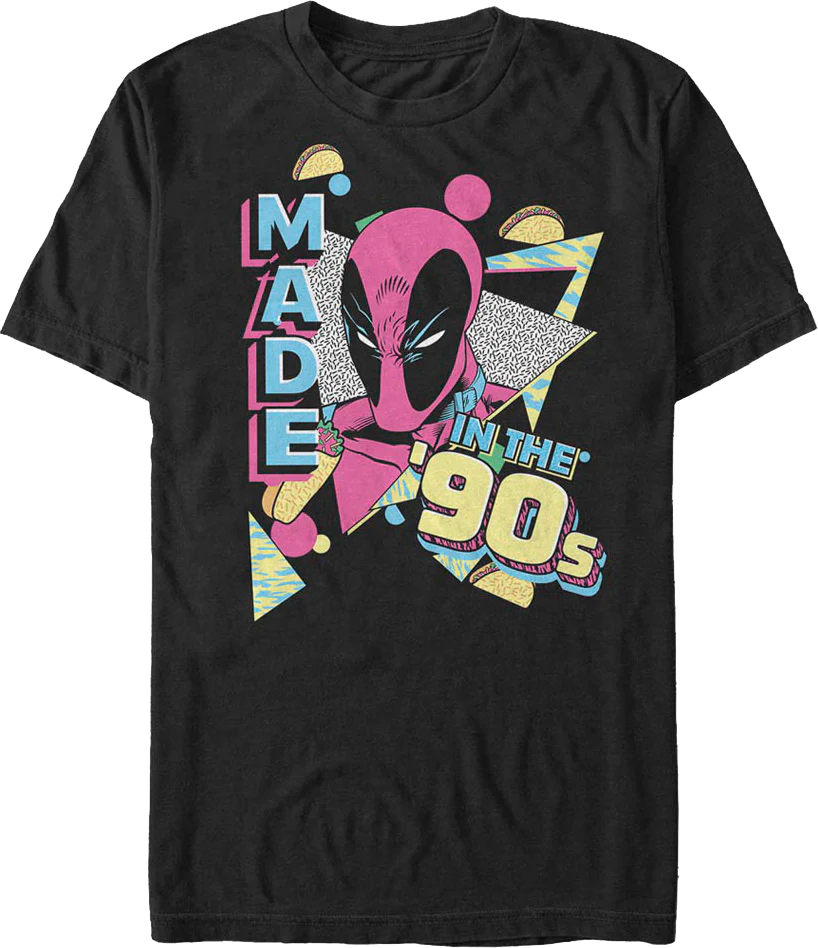 Deadpool Made In The '90s Marvel Comics T-Shirt
