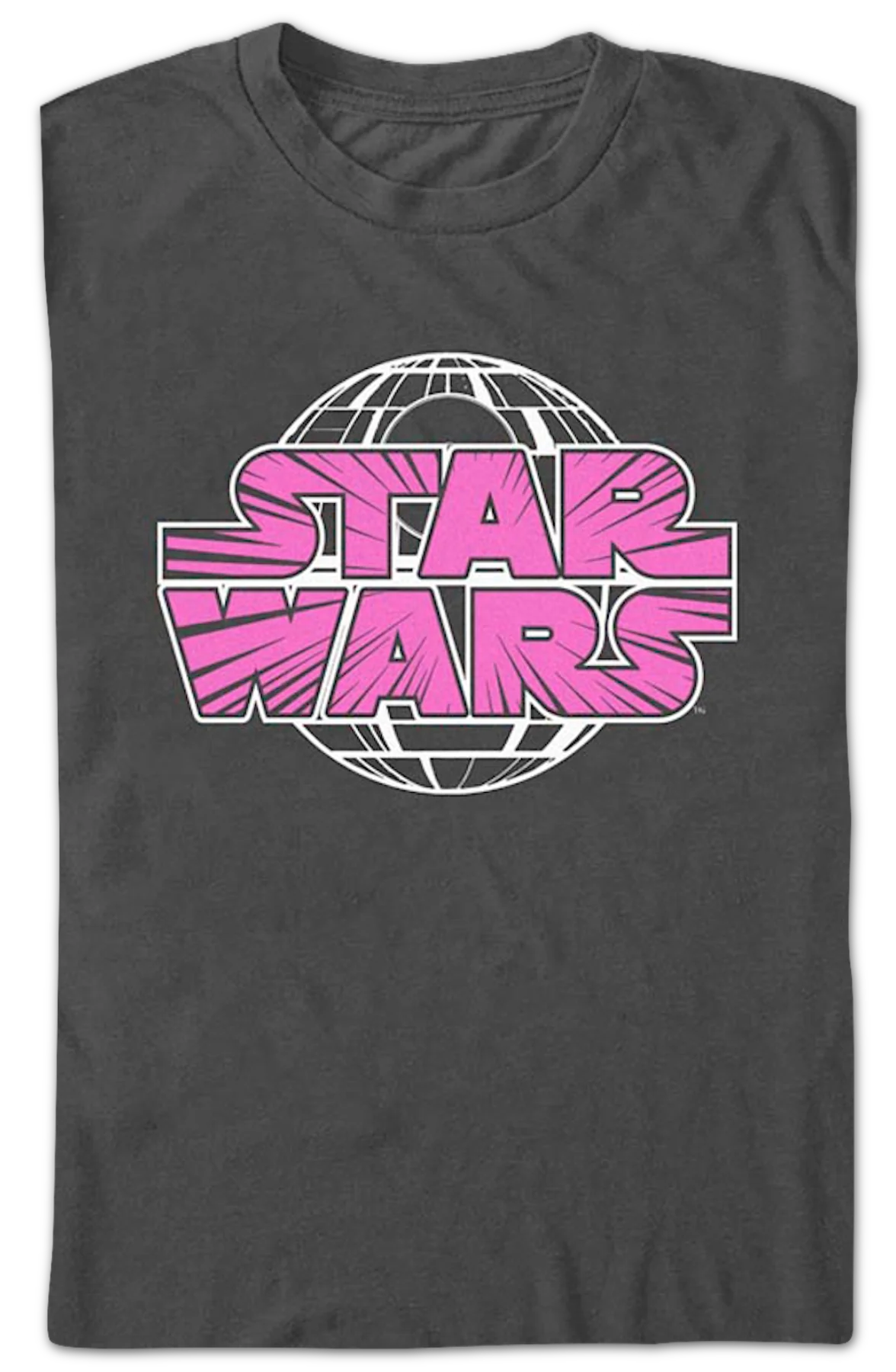 Death Star Bursting Logo Star Wars T-Shirt - Image 2