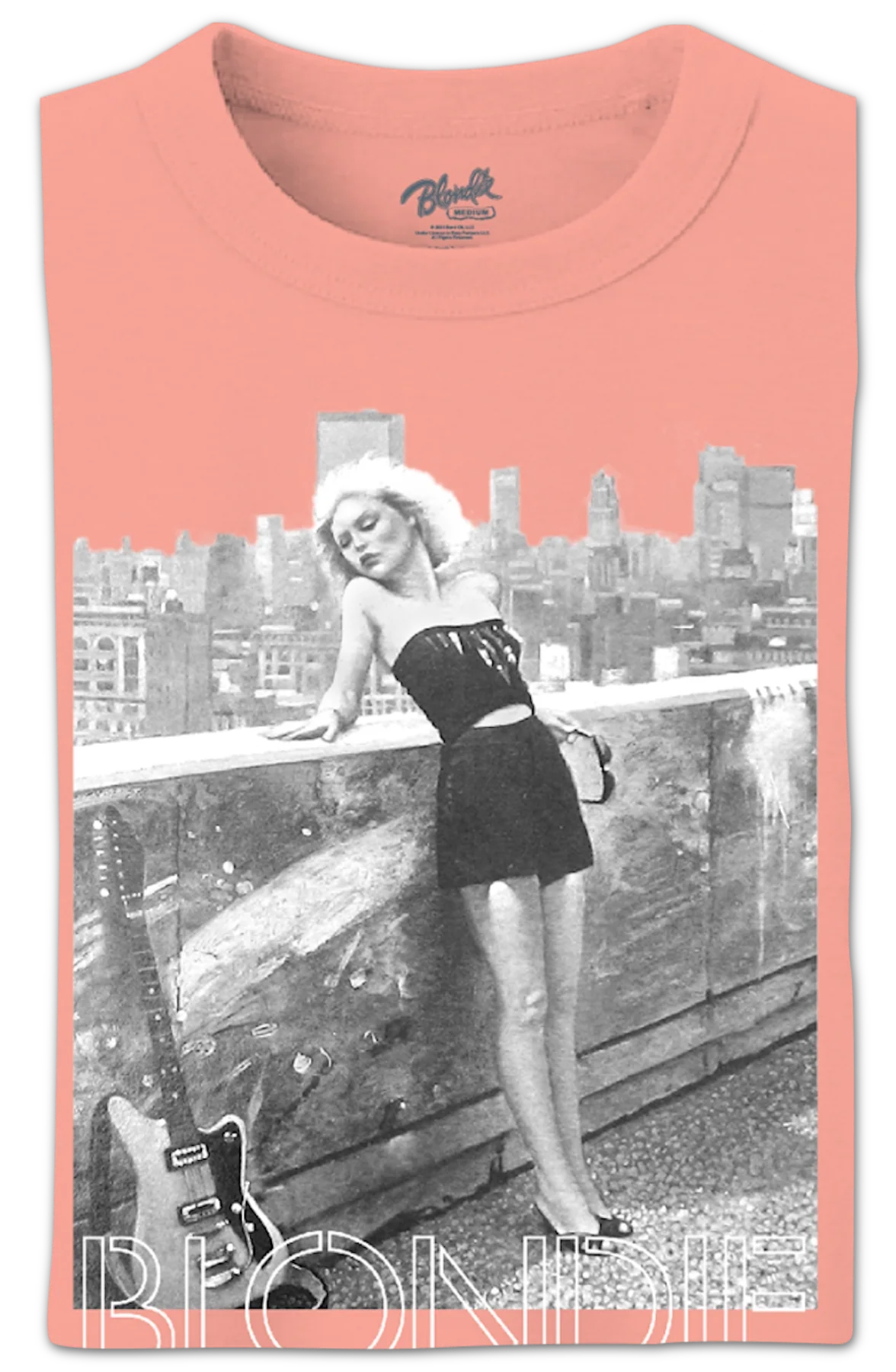 Debbie Harry Cityscape Blondie Crop Top - Image 2