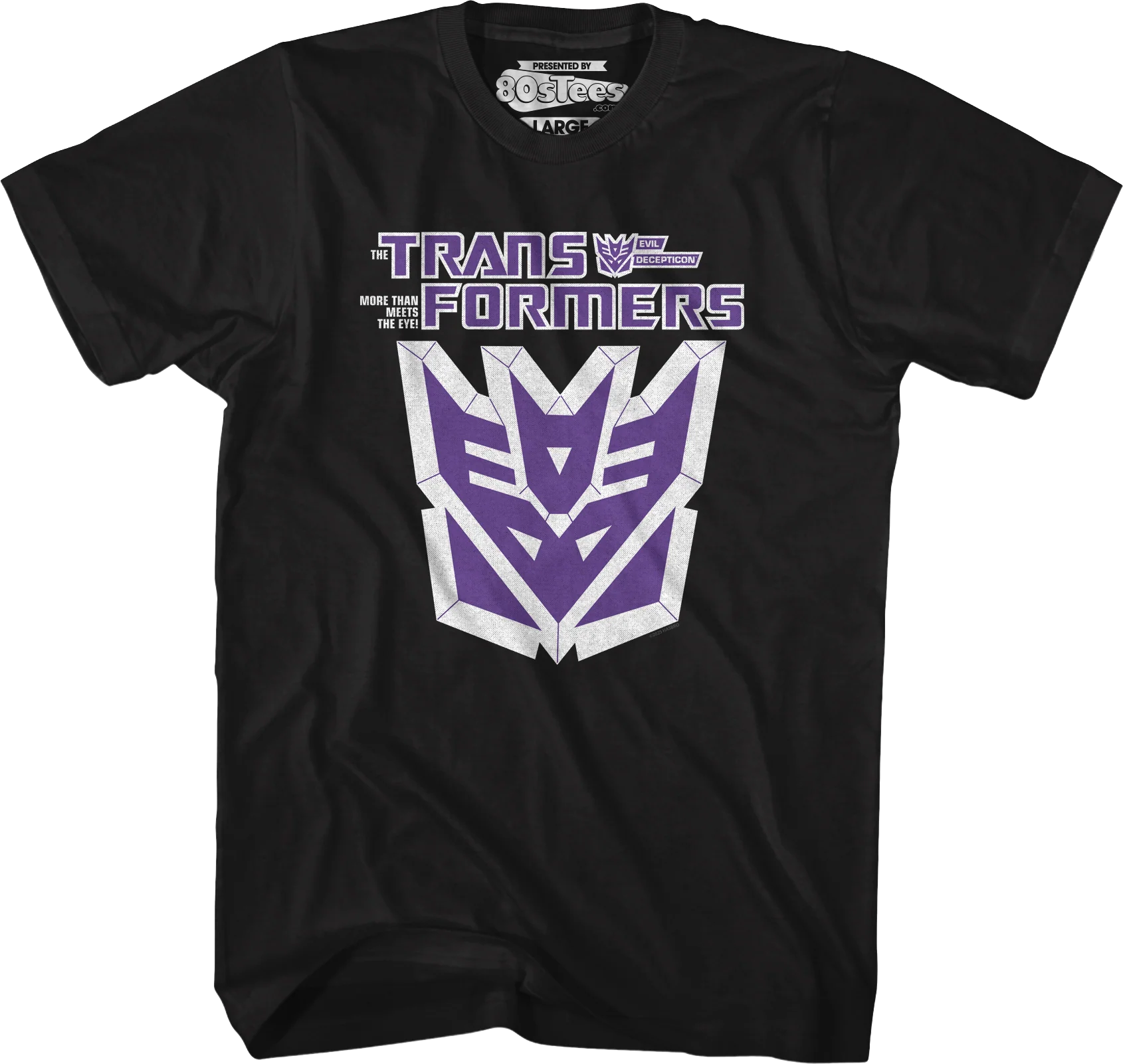 Decepticon 3-D Logo Transformers T-Shirt - Image 4