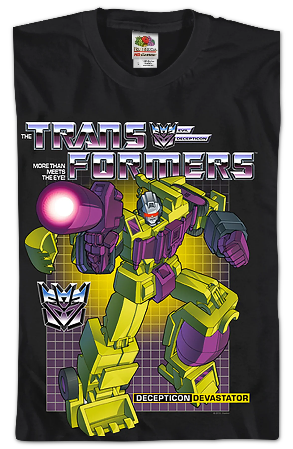 Decepticon Devastator Transformers T-Shirt - Image 2
