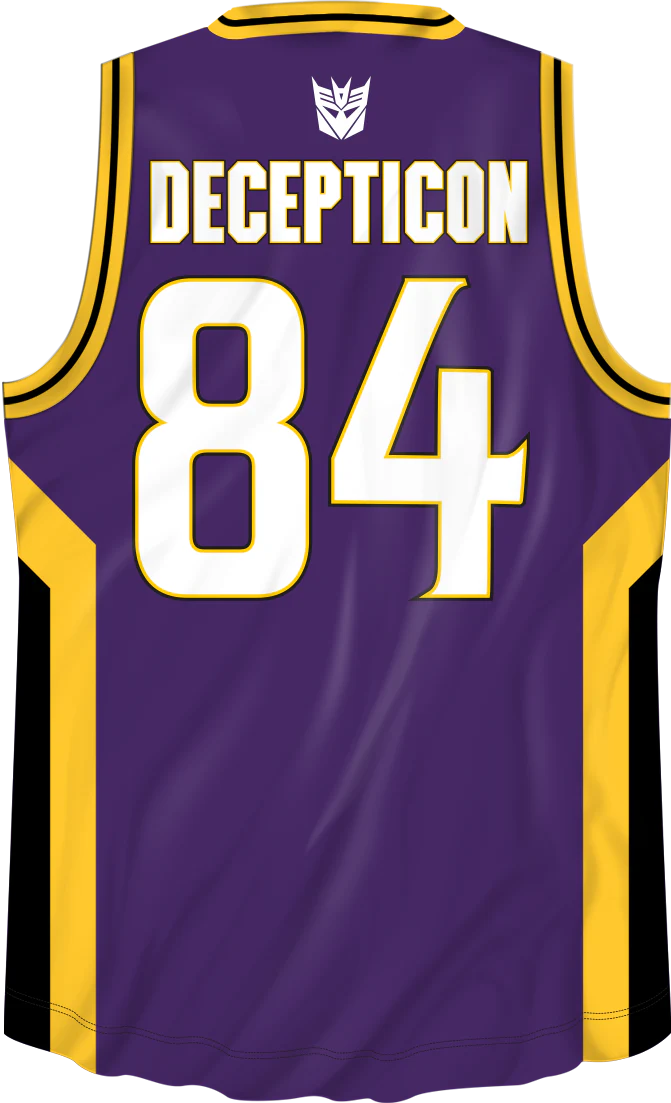 Decepticon Transformers Basketball Jersey - Image 2