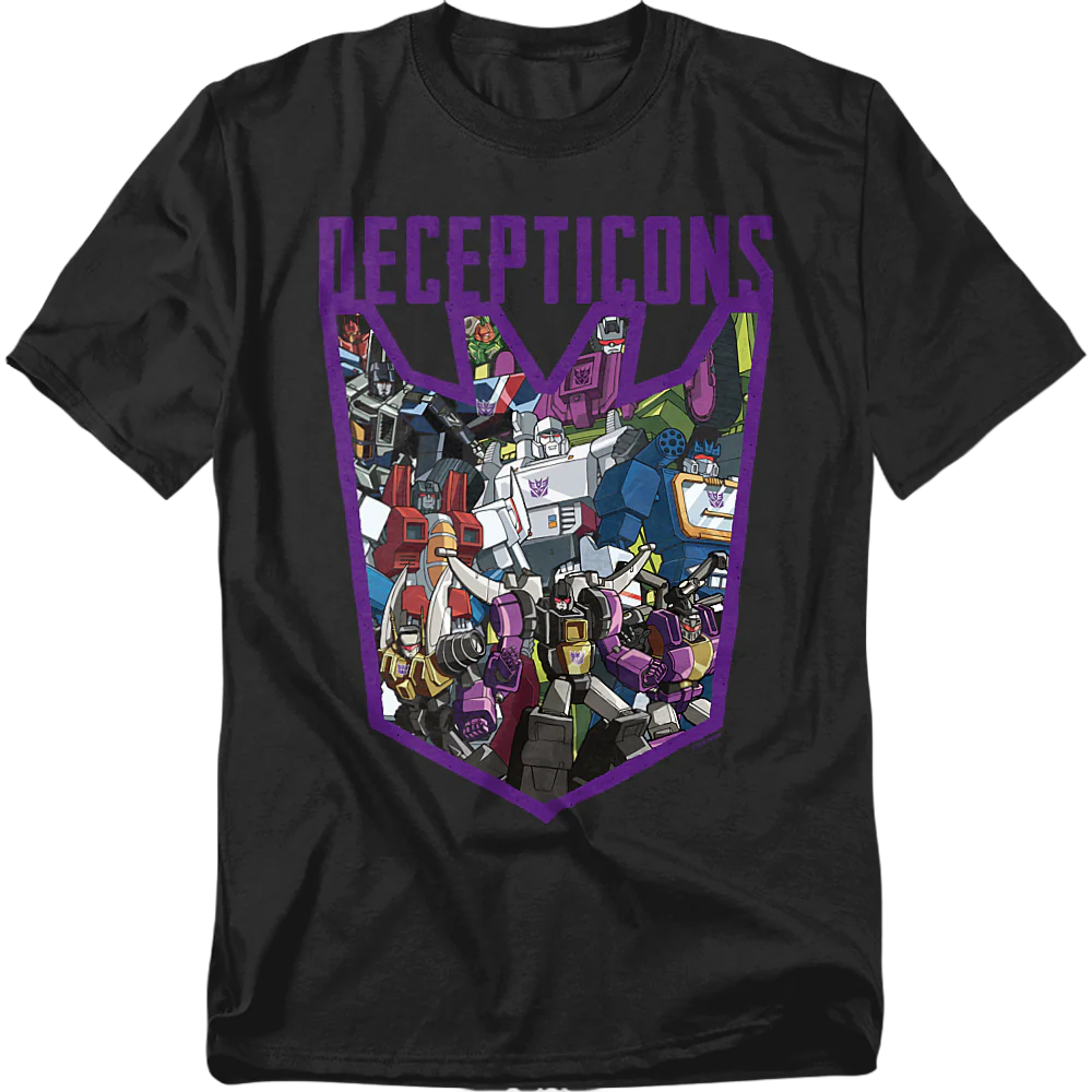 Decepticons Collage Transformers T-Shirt