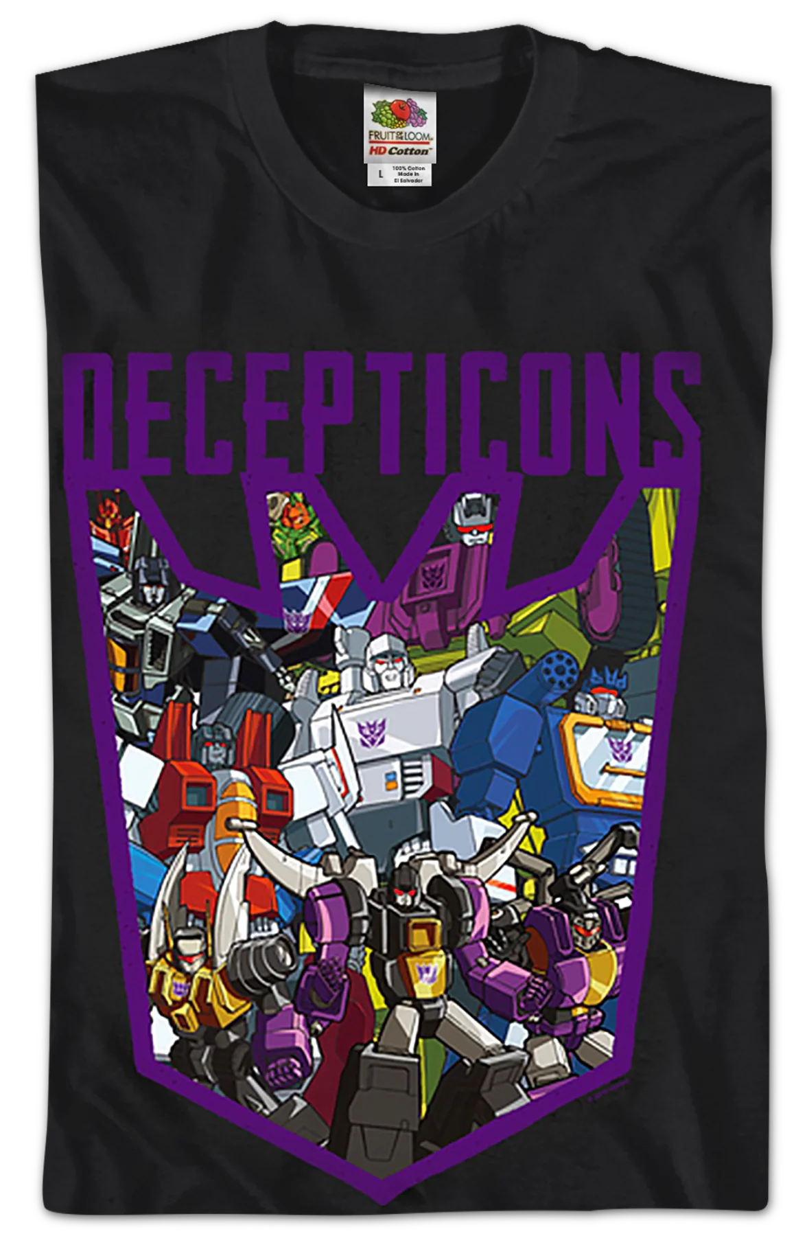 Decepticons Collage Transformers T-Shirt - Image 2