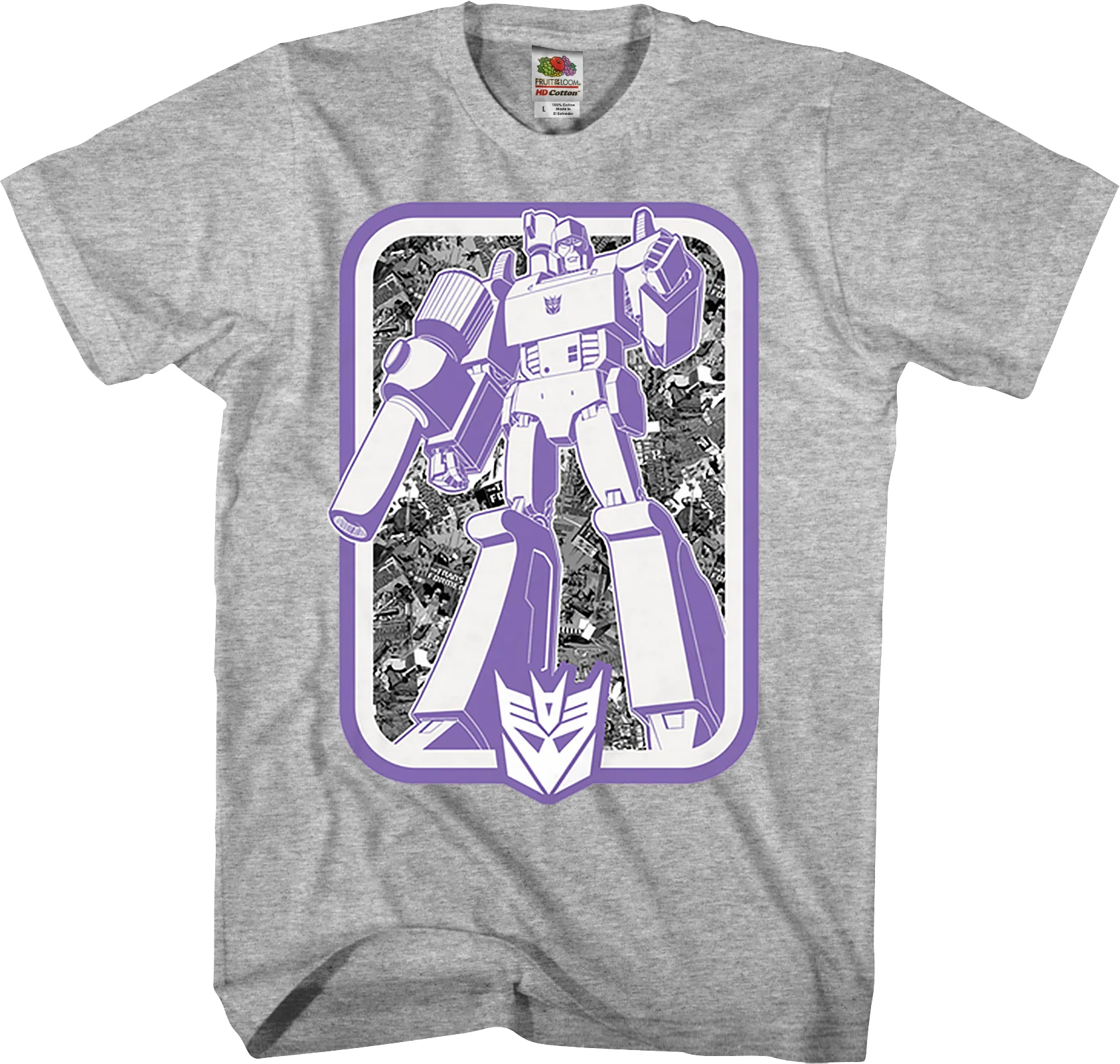 Decepticons Leader Megatron Transformers T-Shirt