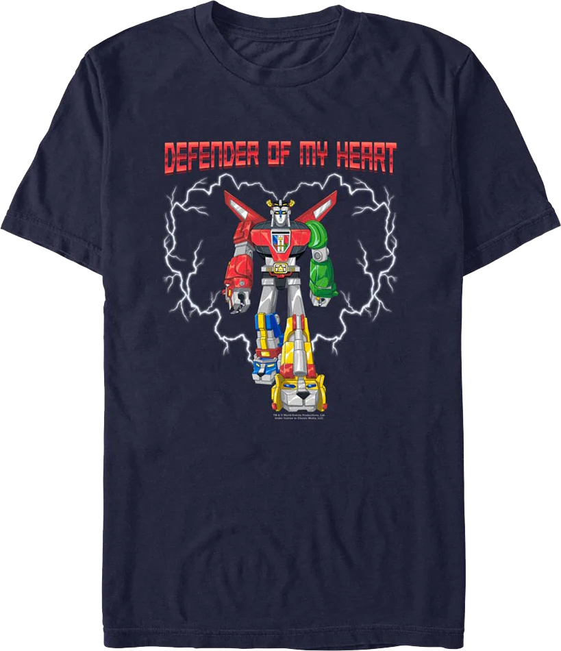 Defender Of My Heart Voltron T-Shirt