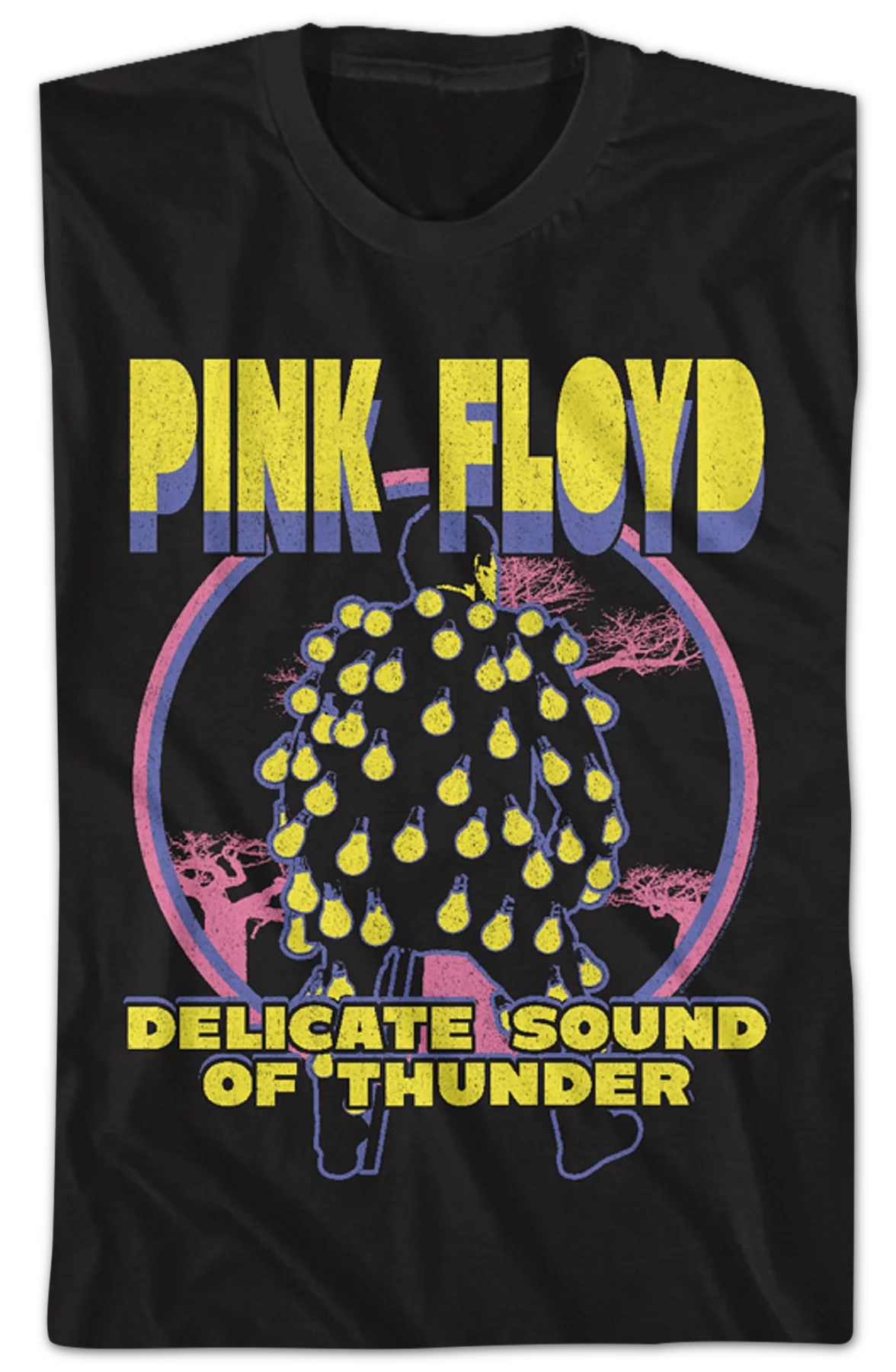 Delicate Sound Of Thunder Pink Floyd T-Shirt - Image 2