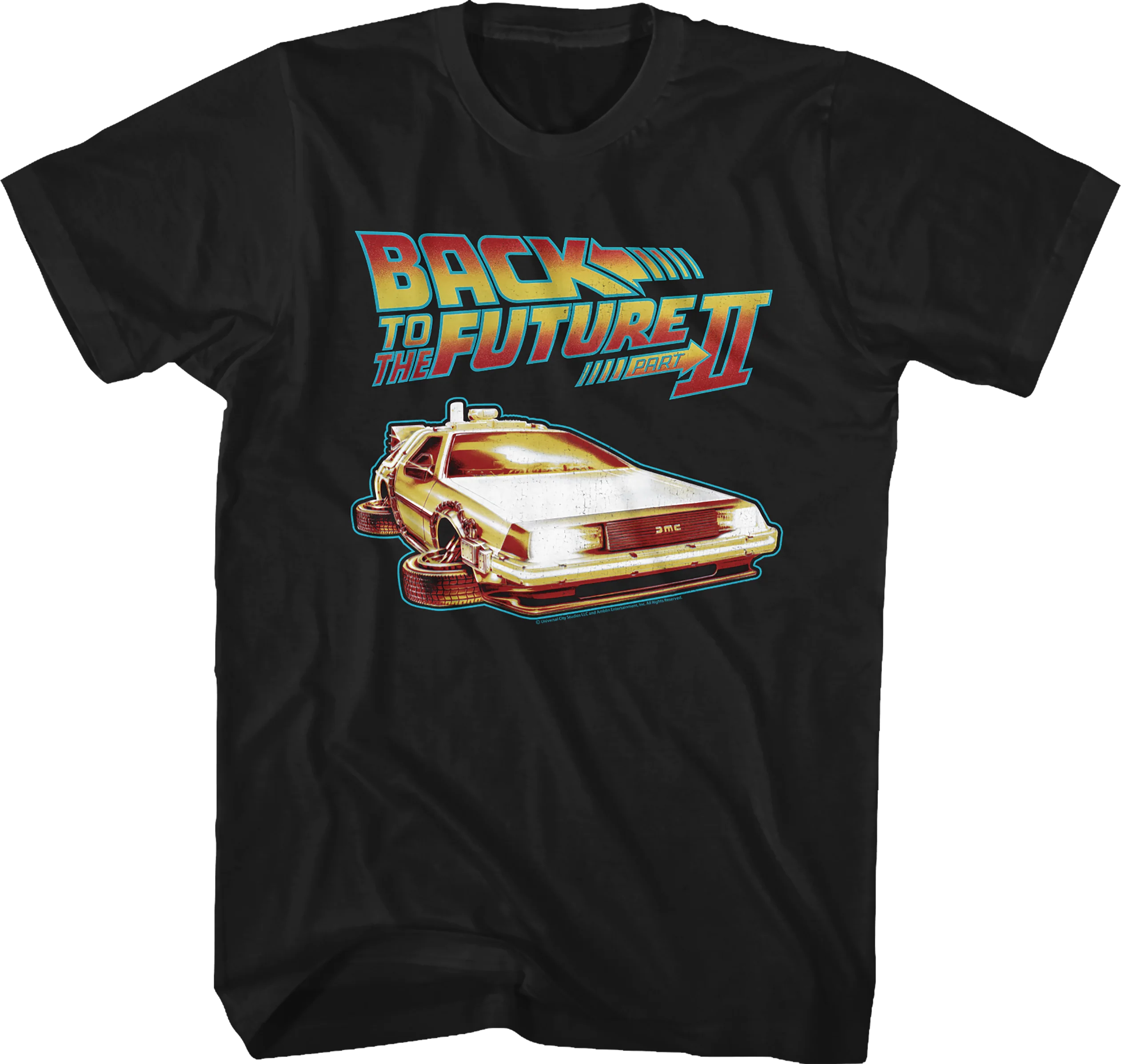 DeLorean Back To The Future Part II T-Shirt
