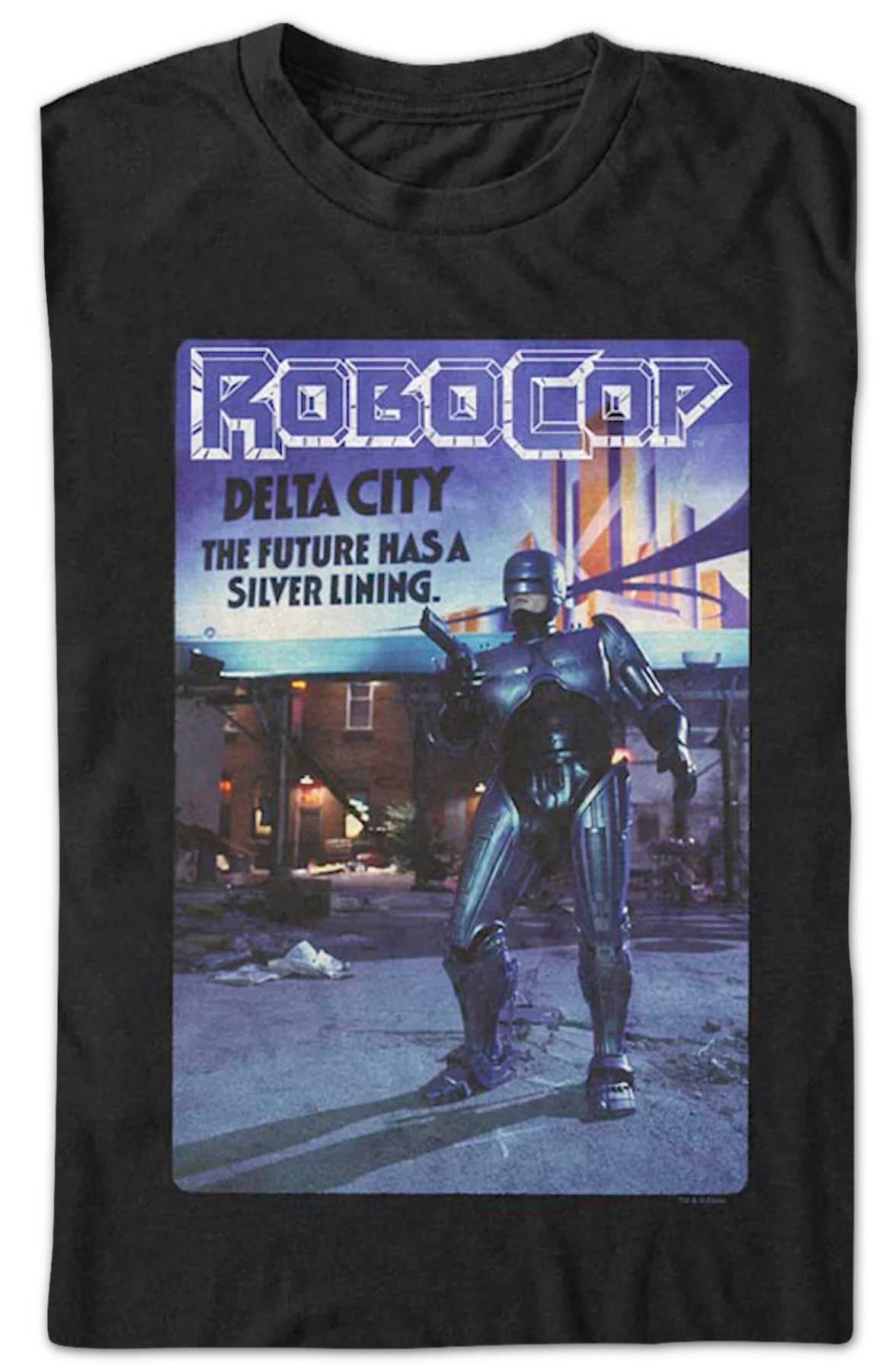 Delta City Poster Robocop T-Shirt - Image 2