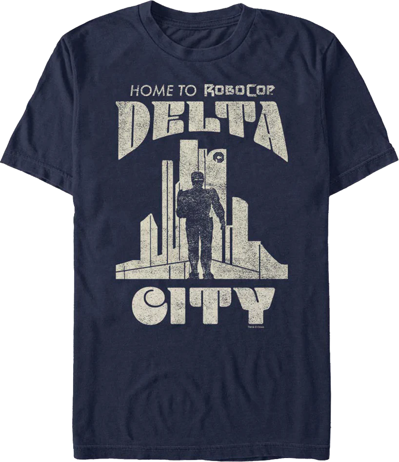 Delta City Silhouette Robocop T-Shirt