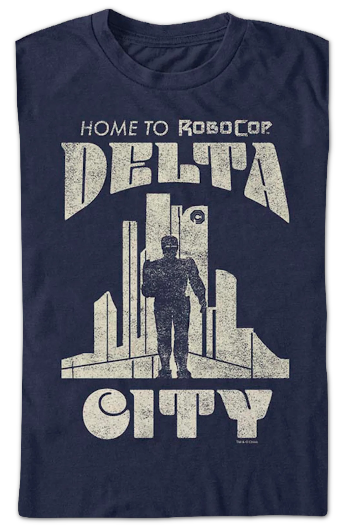 Delta City Silhouette Robocop T-Shirt - Image 2