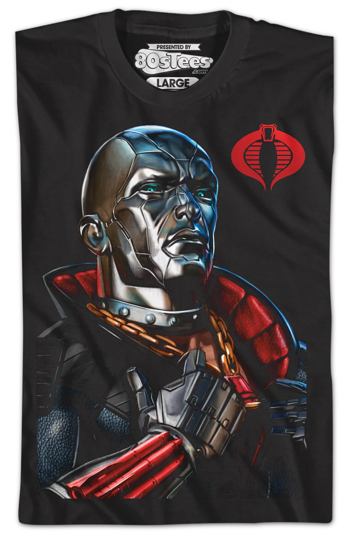 Destro Classic Pose GI Joe T-Shirt - Image 2