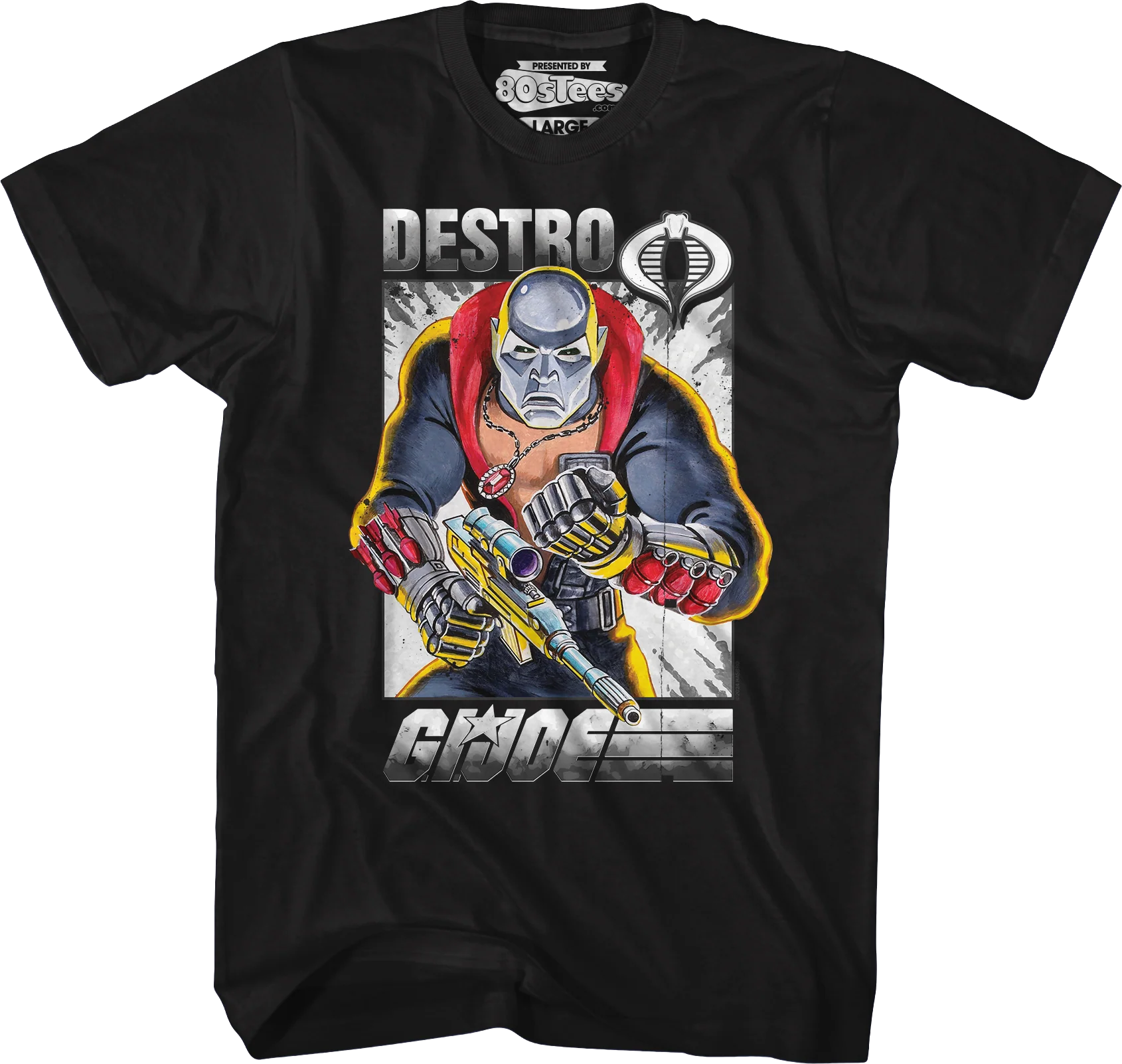 Destro GI Joe T-Shirt - Image 4