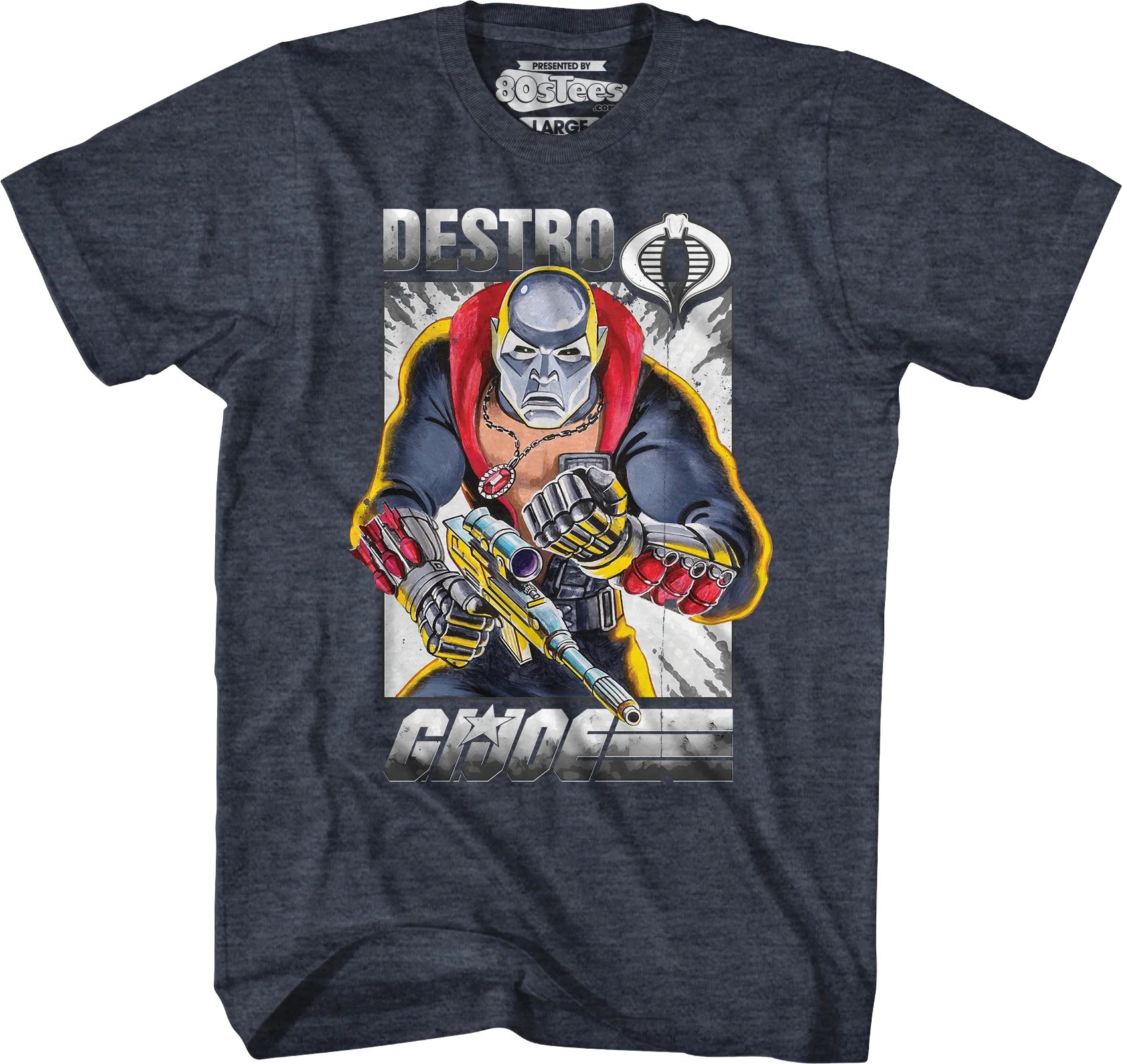 Destro GI Joe T-Shirt - Image 5