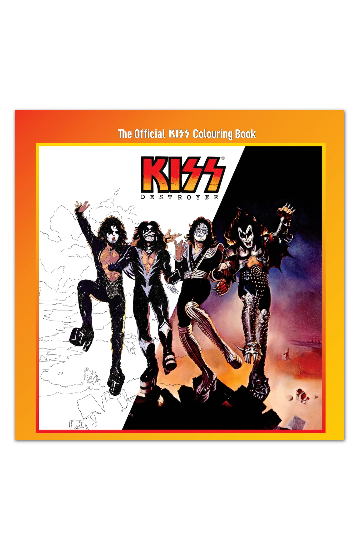 Destroyer Kiss Coloring Book - Image 2