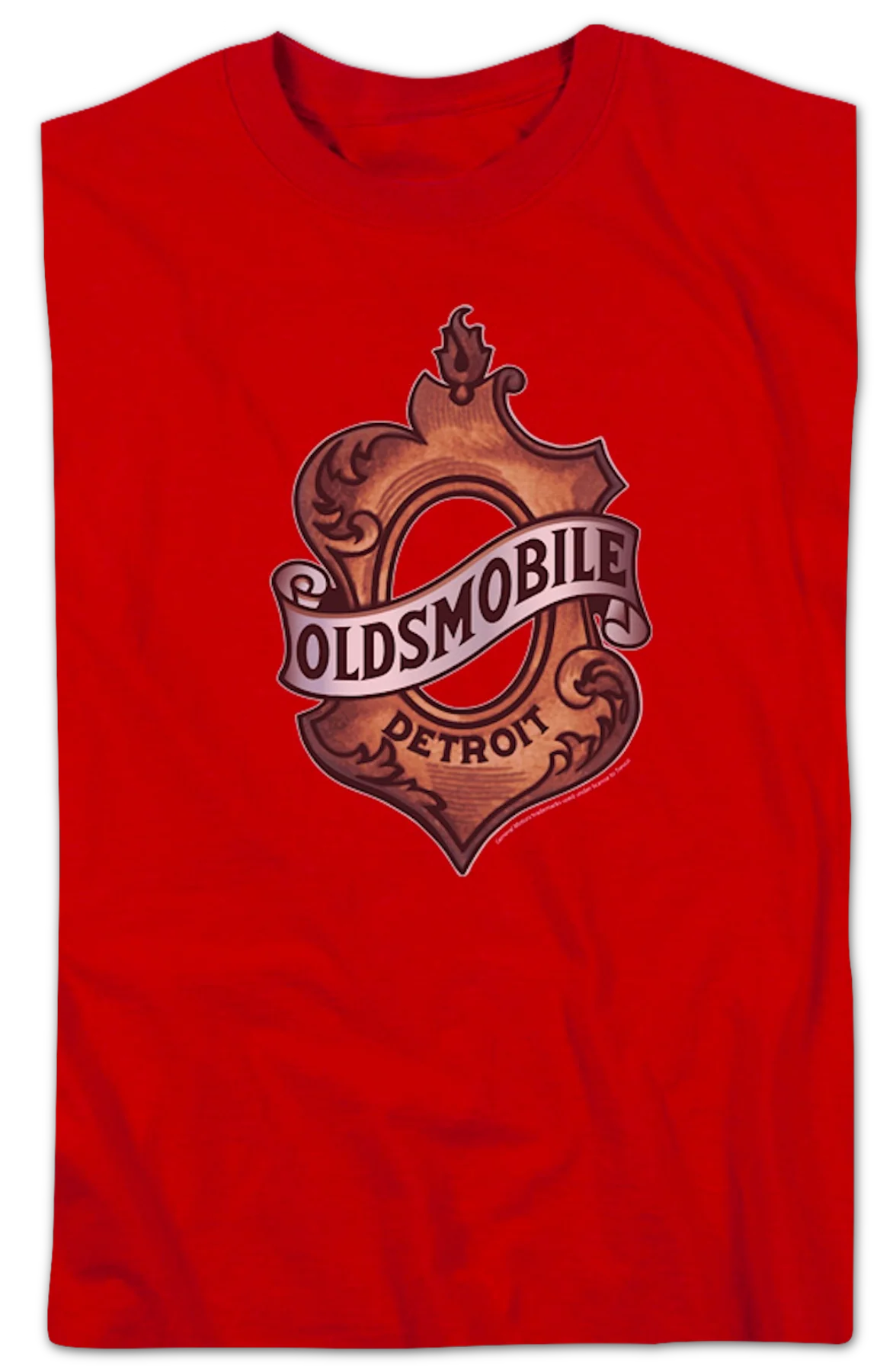 Detroit Emblem Oldsmobile T-Shirt - Image 2