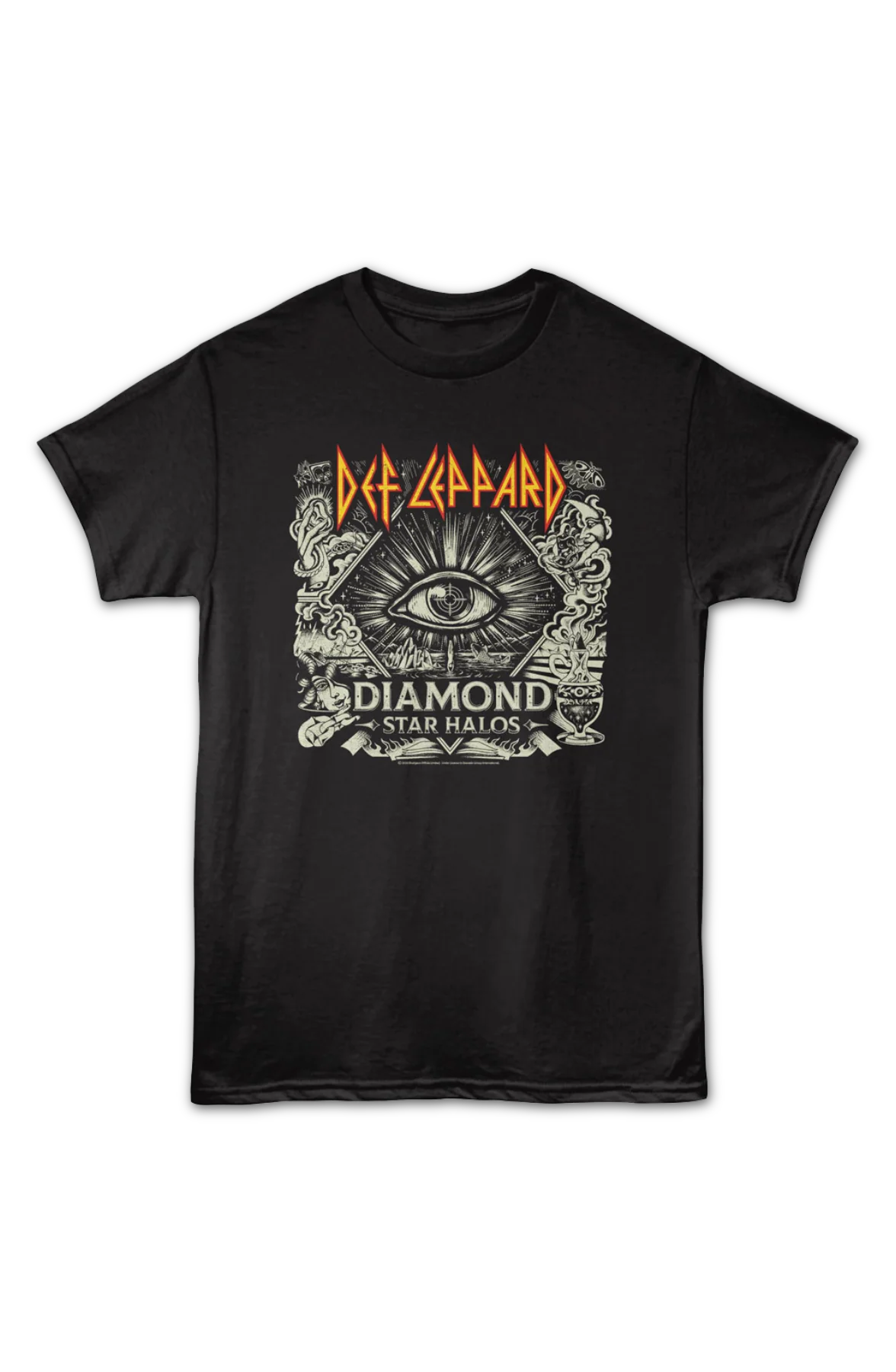 Diamond Star Halos Def Leppard T-Shirt - Image 2