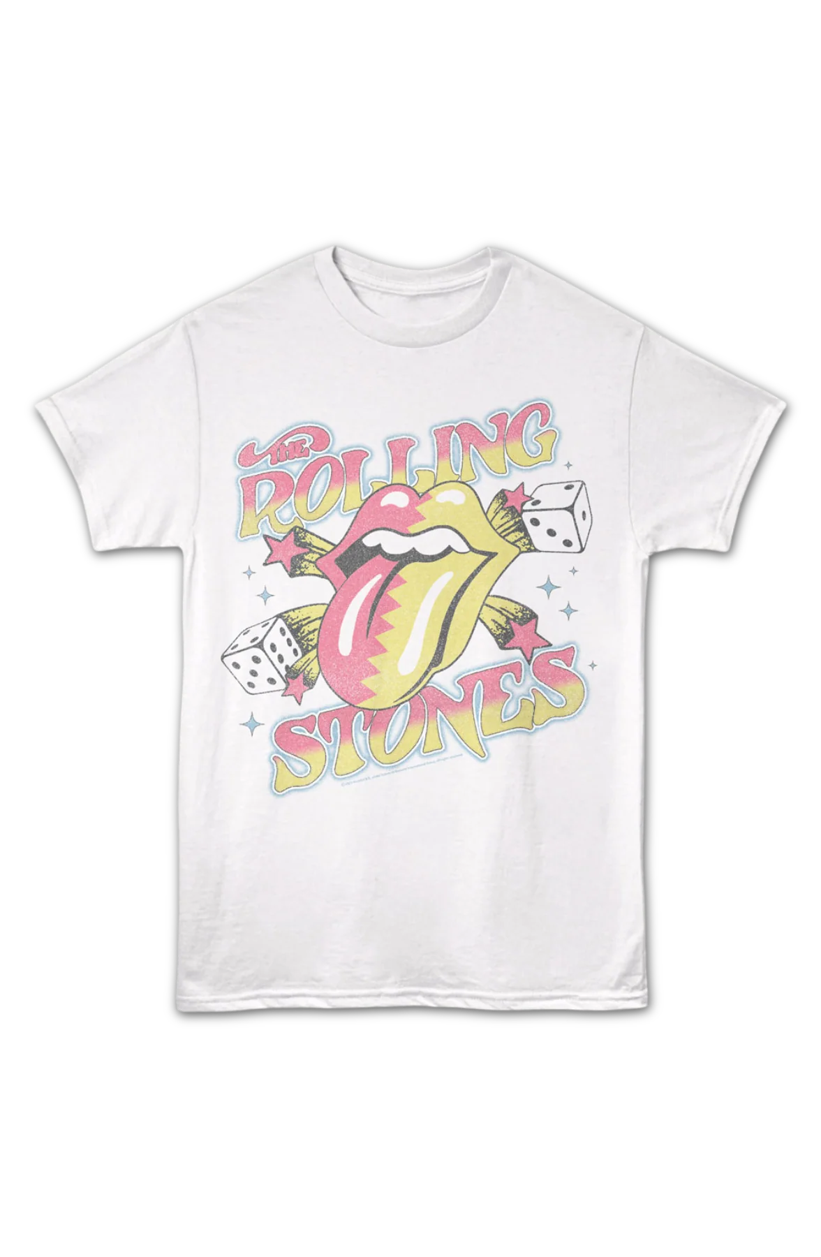 Dice And Stars Rolling Stones T-Shirt - Image 2