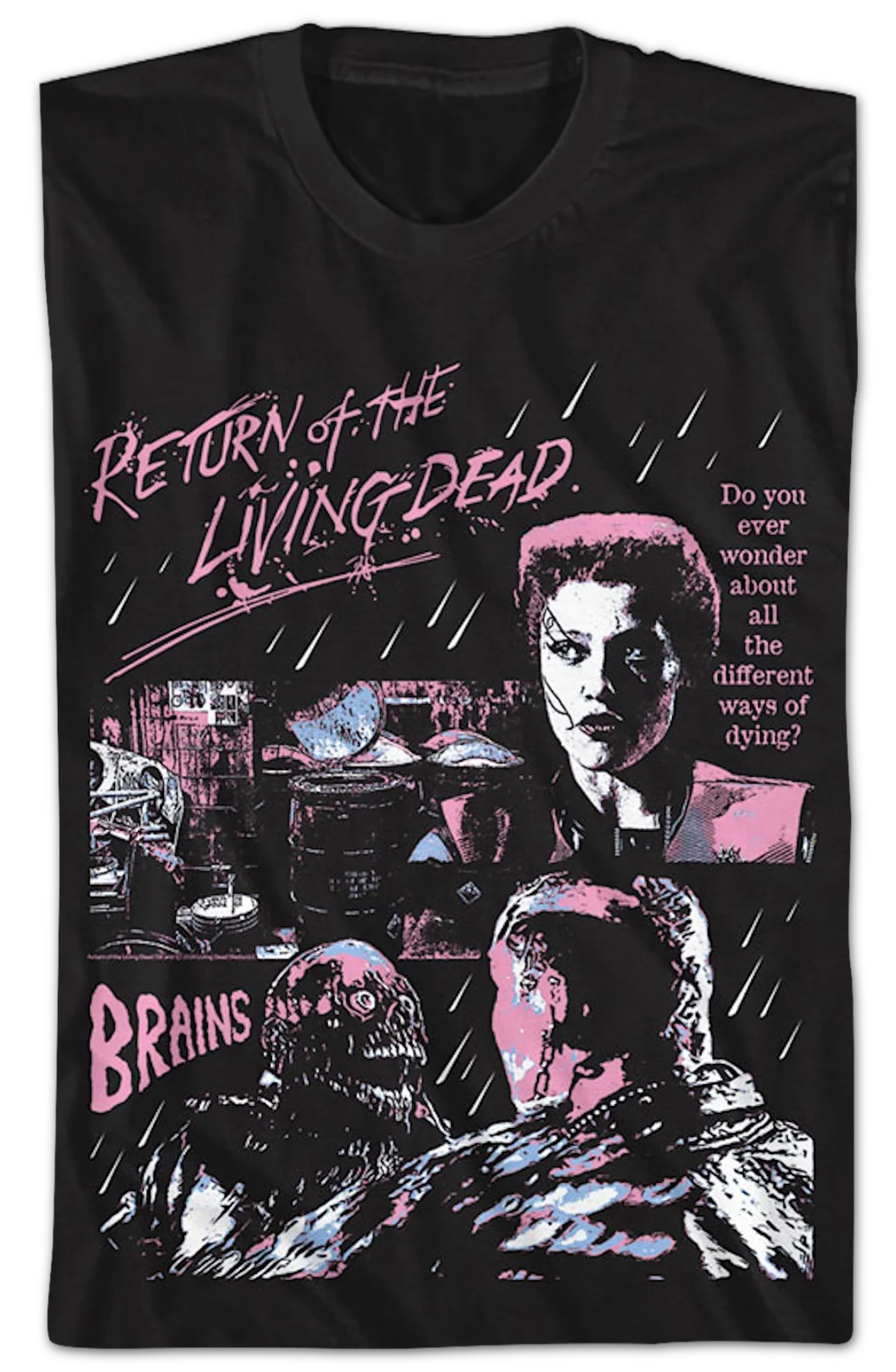 Different Ways Of Dying Return Of The Living Dead T-Shirt - Image 2