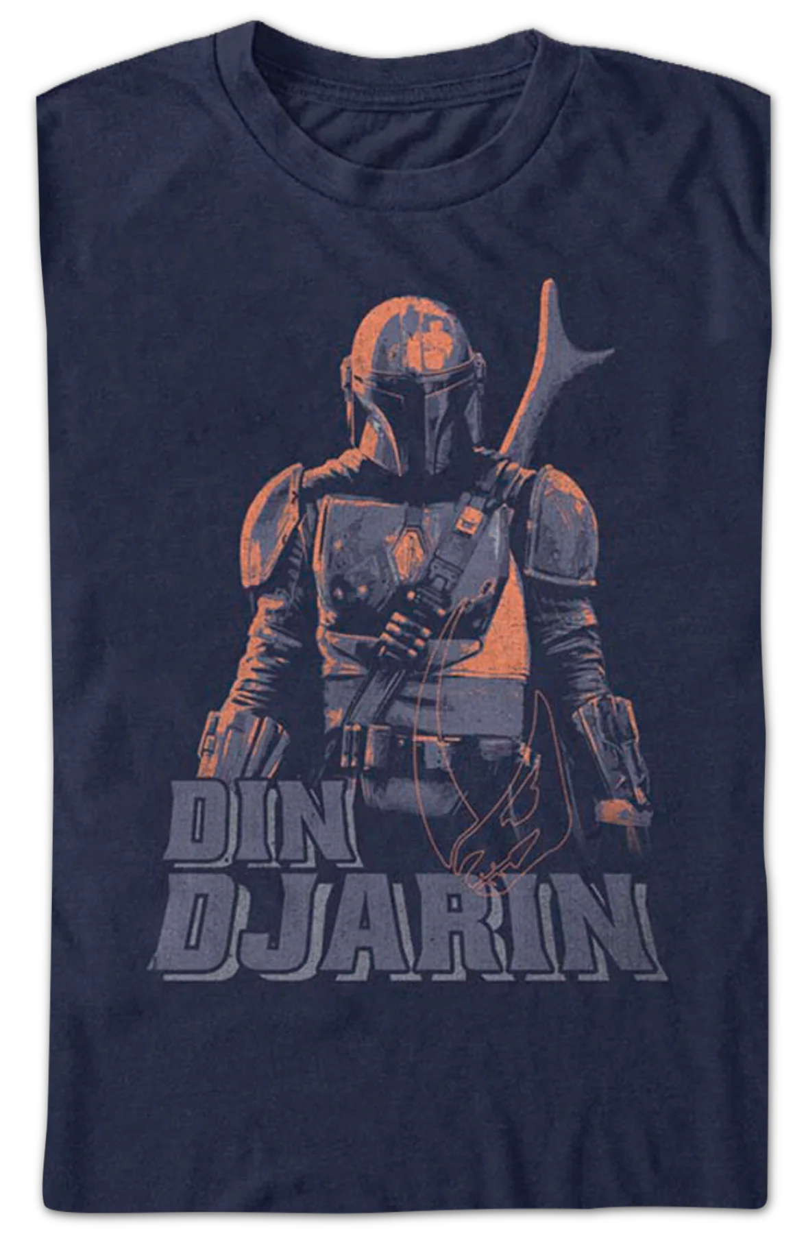 Din Djarin The Mandalorian Star Wars T-Shirt - Image 2