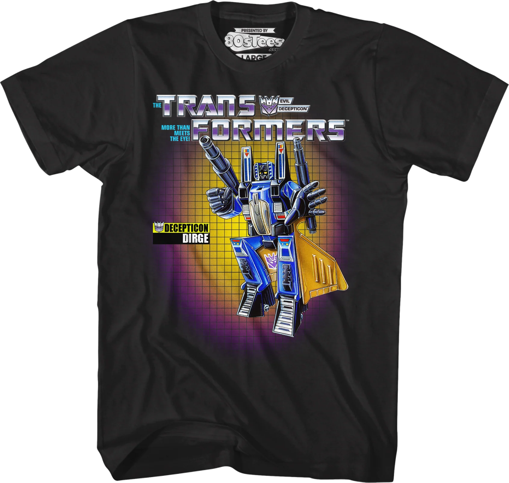 Dirge Box Art Transformers T-Shirt