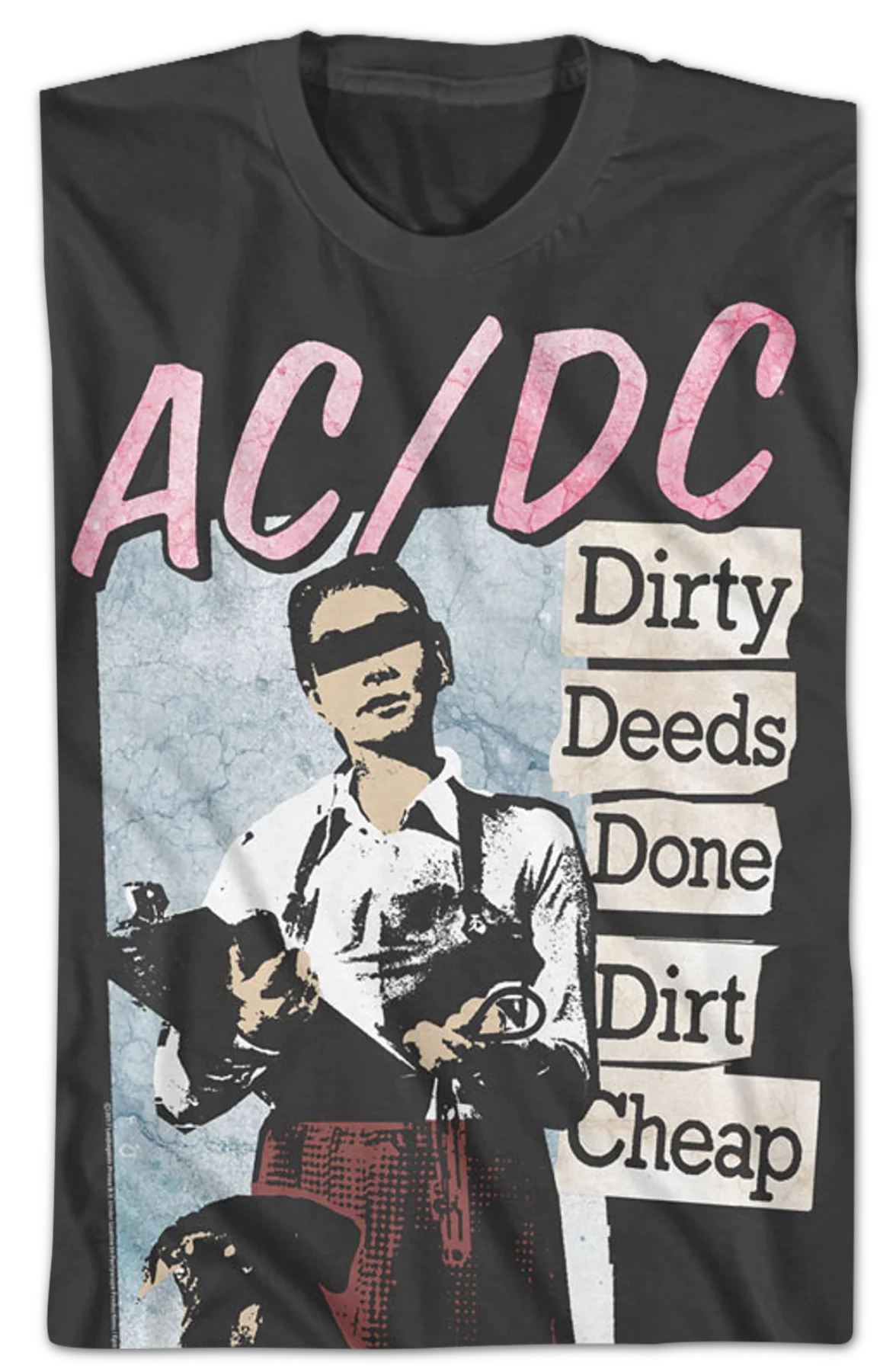 Dirty Deeds Done Dirt Cheap ACDC T-Shirt - Image 2