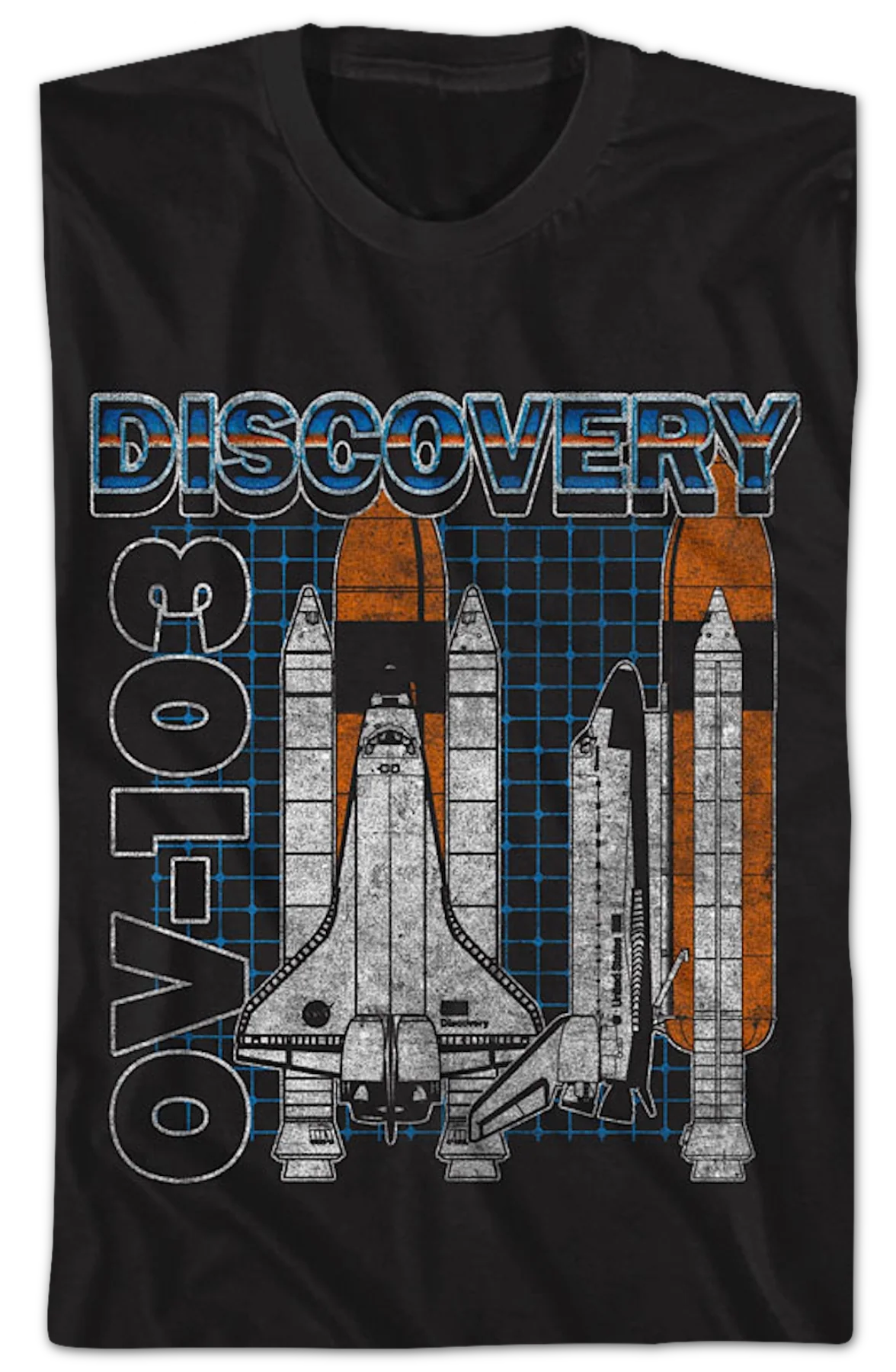 Discovery OV-103 NASA T-Shirt - Image 2