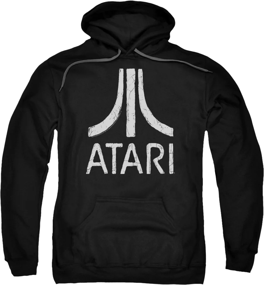 Distressed Atari Logo Hoodie
