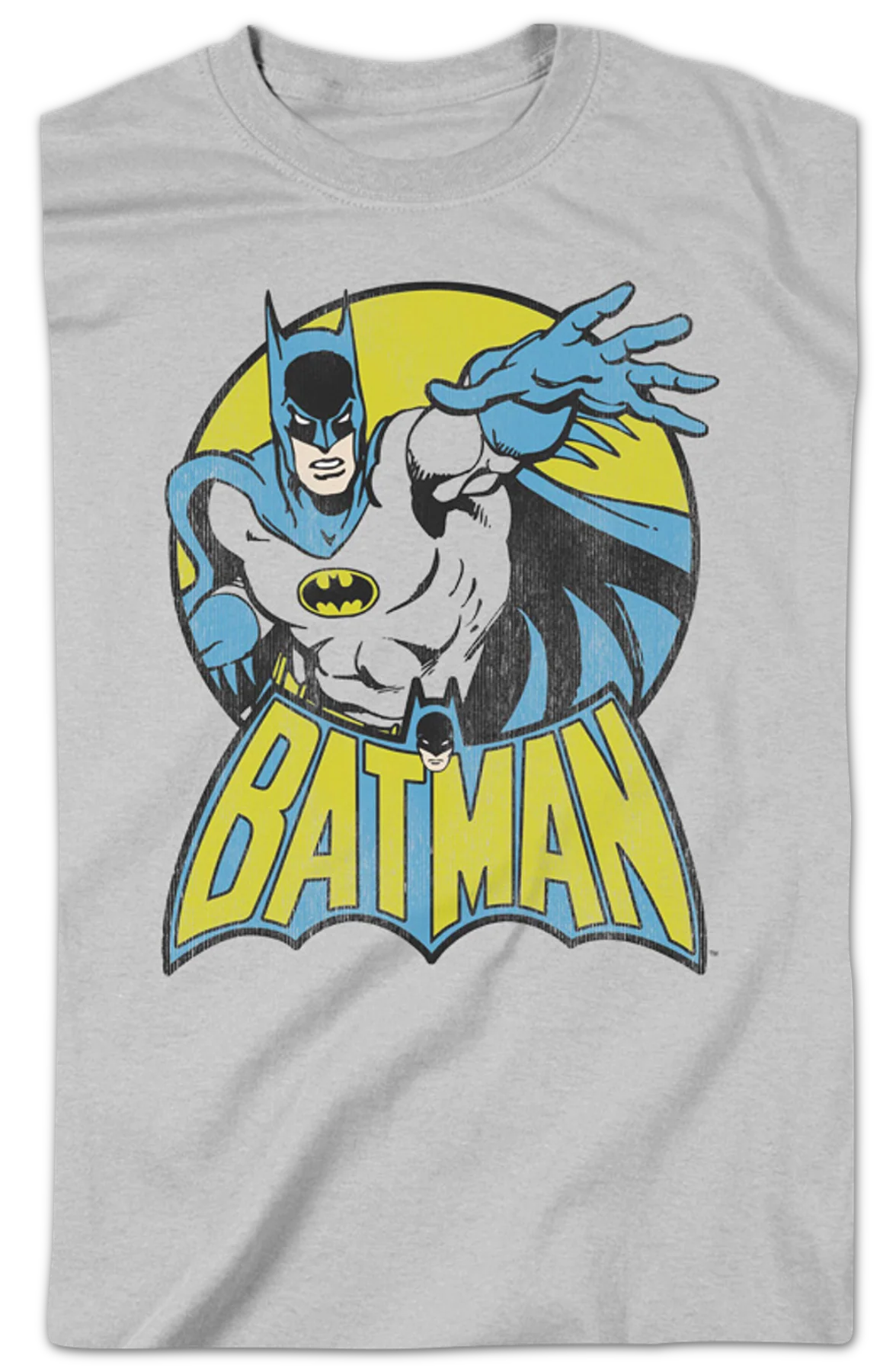 Distressed Batman DC Comics T-Shirt - Image 2