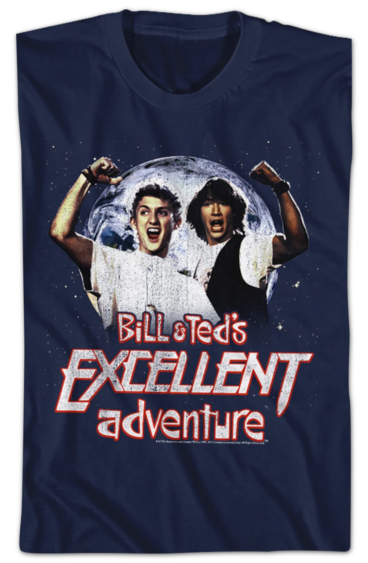 Distressed Bill and Ted's Excellent Adventure T-Shirt - Image 2