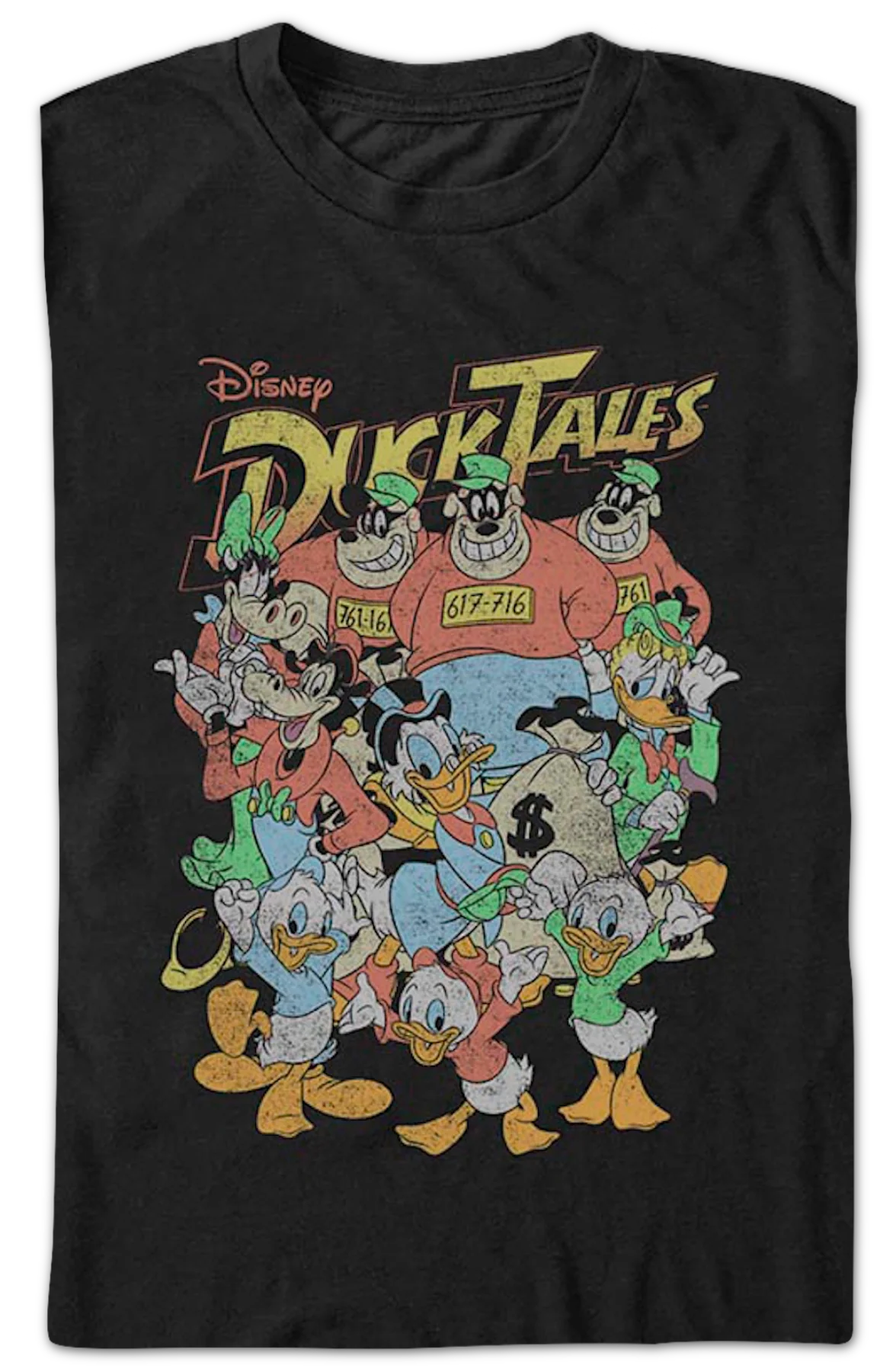 Distressed Cast Picture DuckTales T-Shirt - Image 2