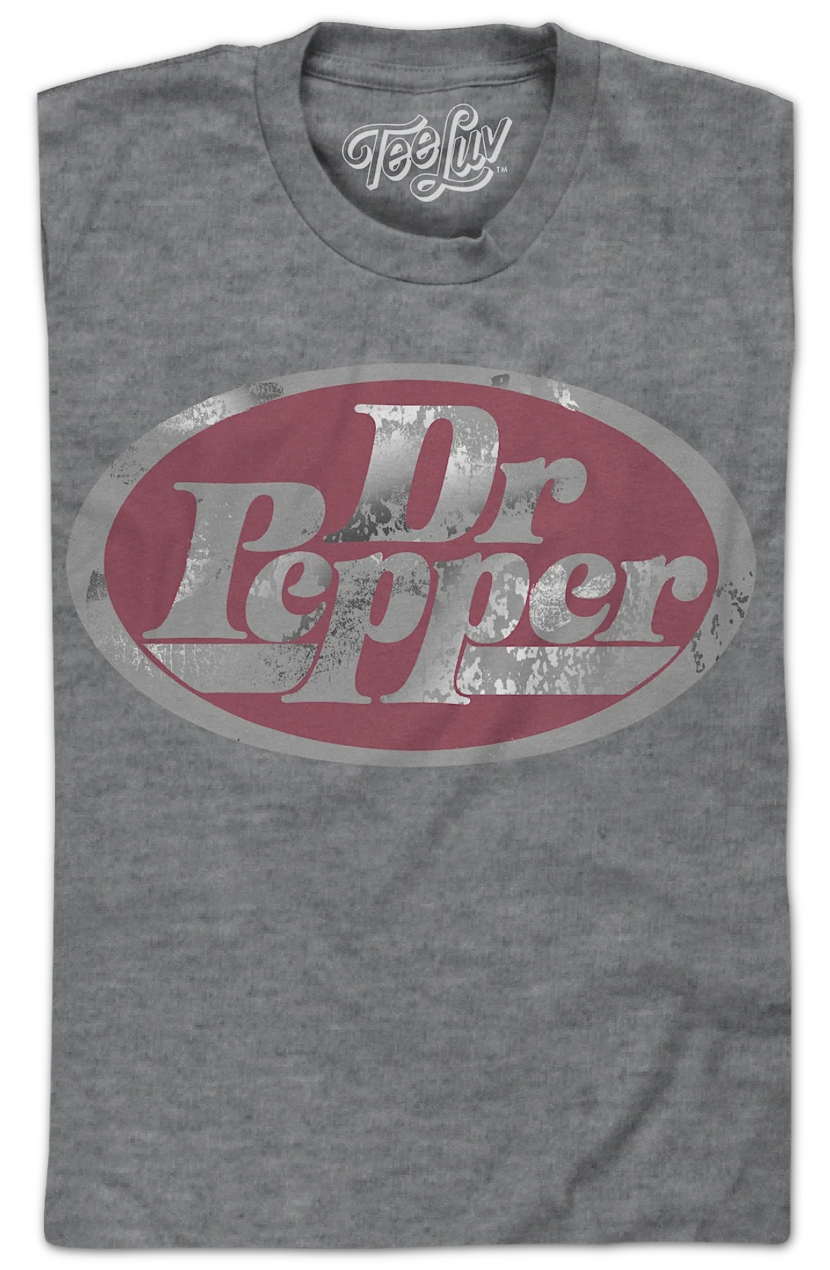 Distressed Classic Logo Dr. Pepper T-Shirt - Image 2